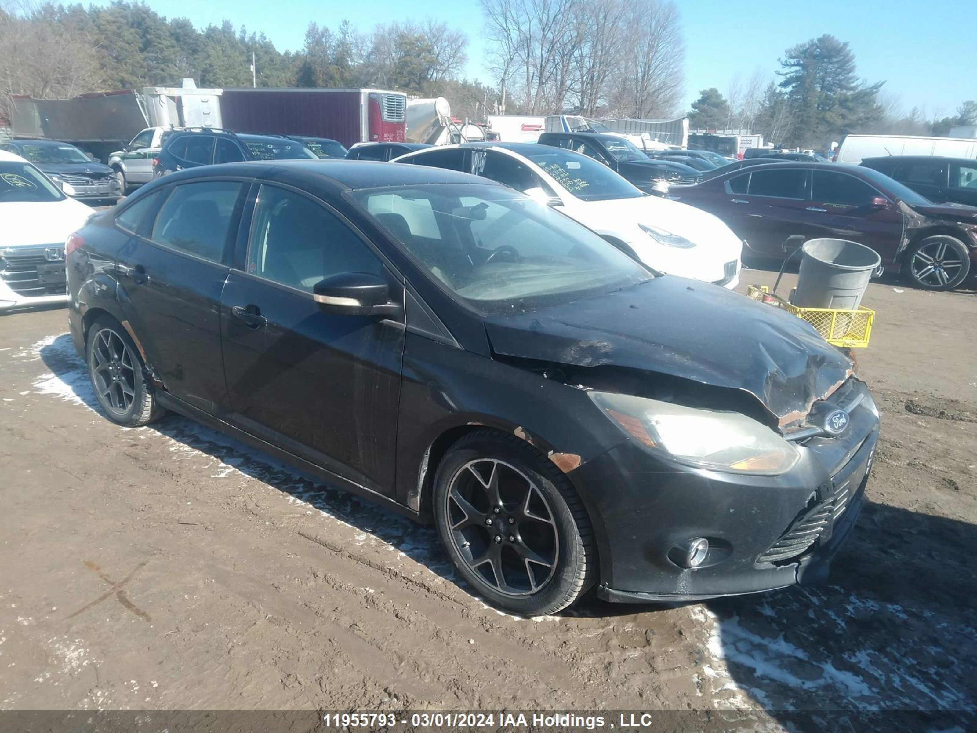 FORD FOCUS 2014 1fadp3f28el214799