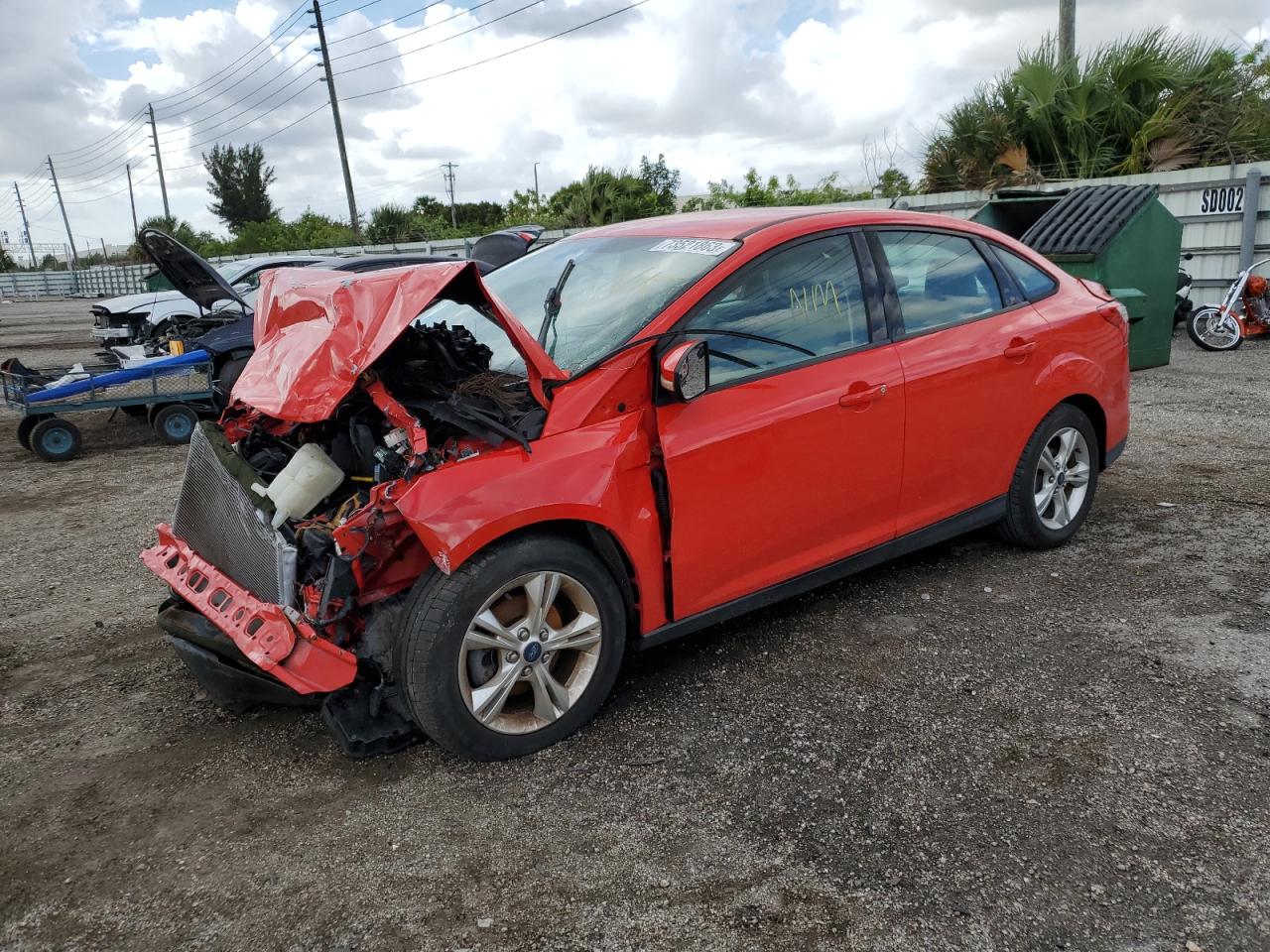 FORD FOCUS 2013 1fadp3f29dl167796