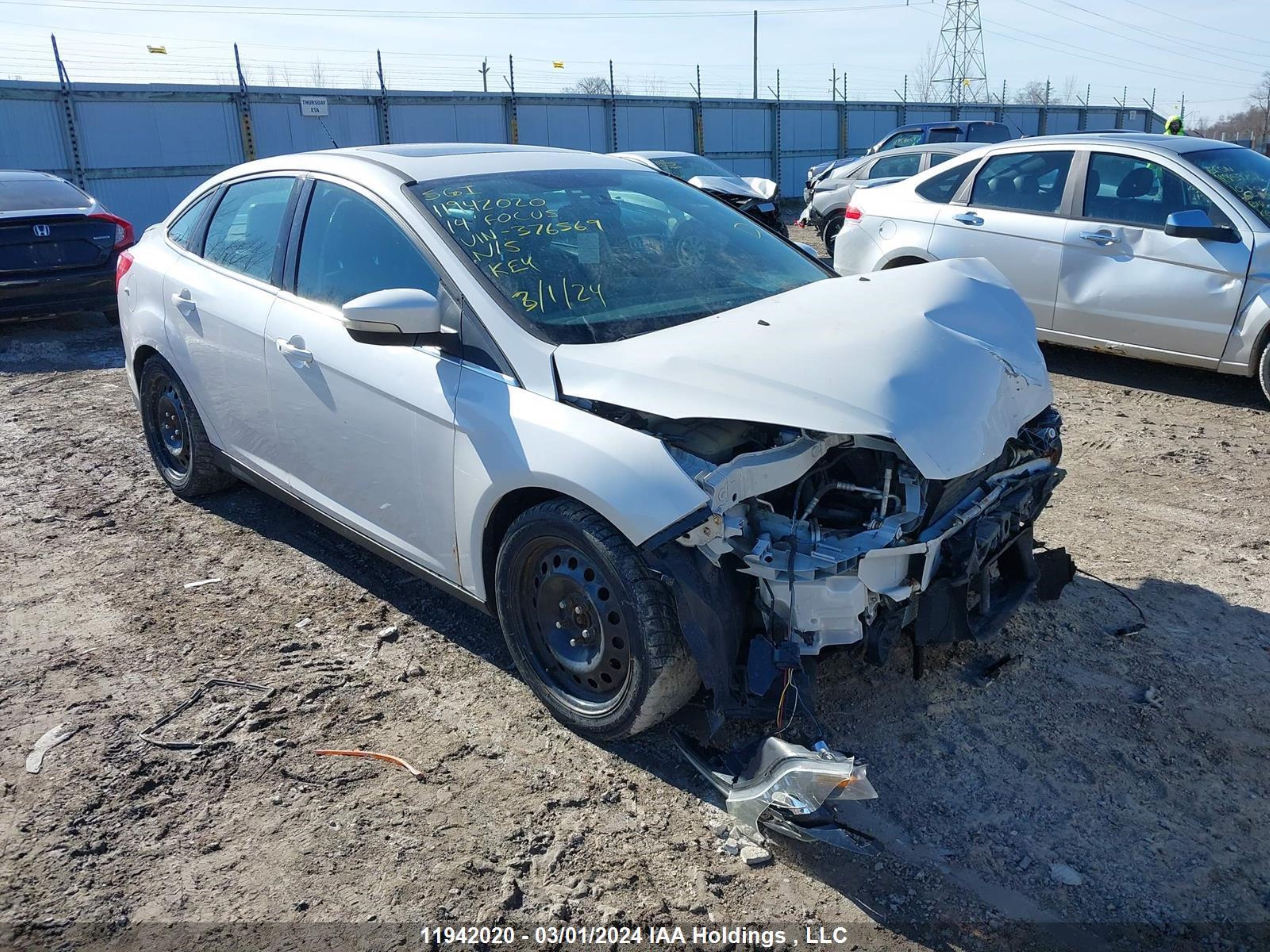 FORD FOCUS 2014 1fadp3j21el376569