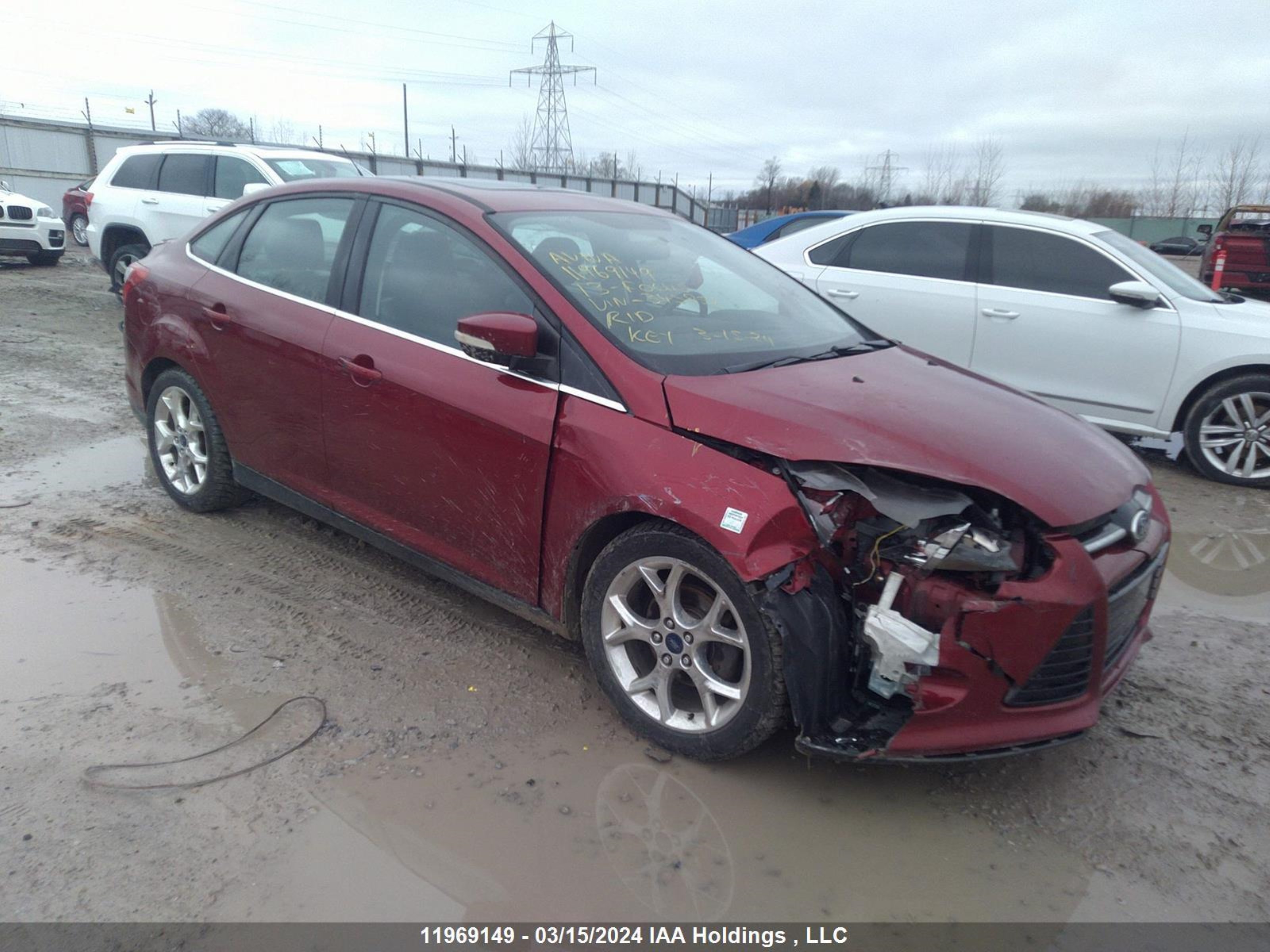 FORD FOCUS 2013 1fadp3j28dl345852