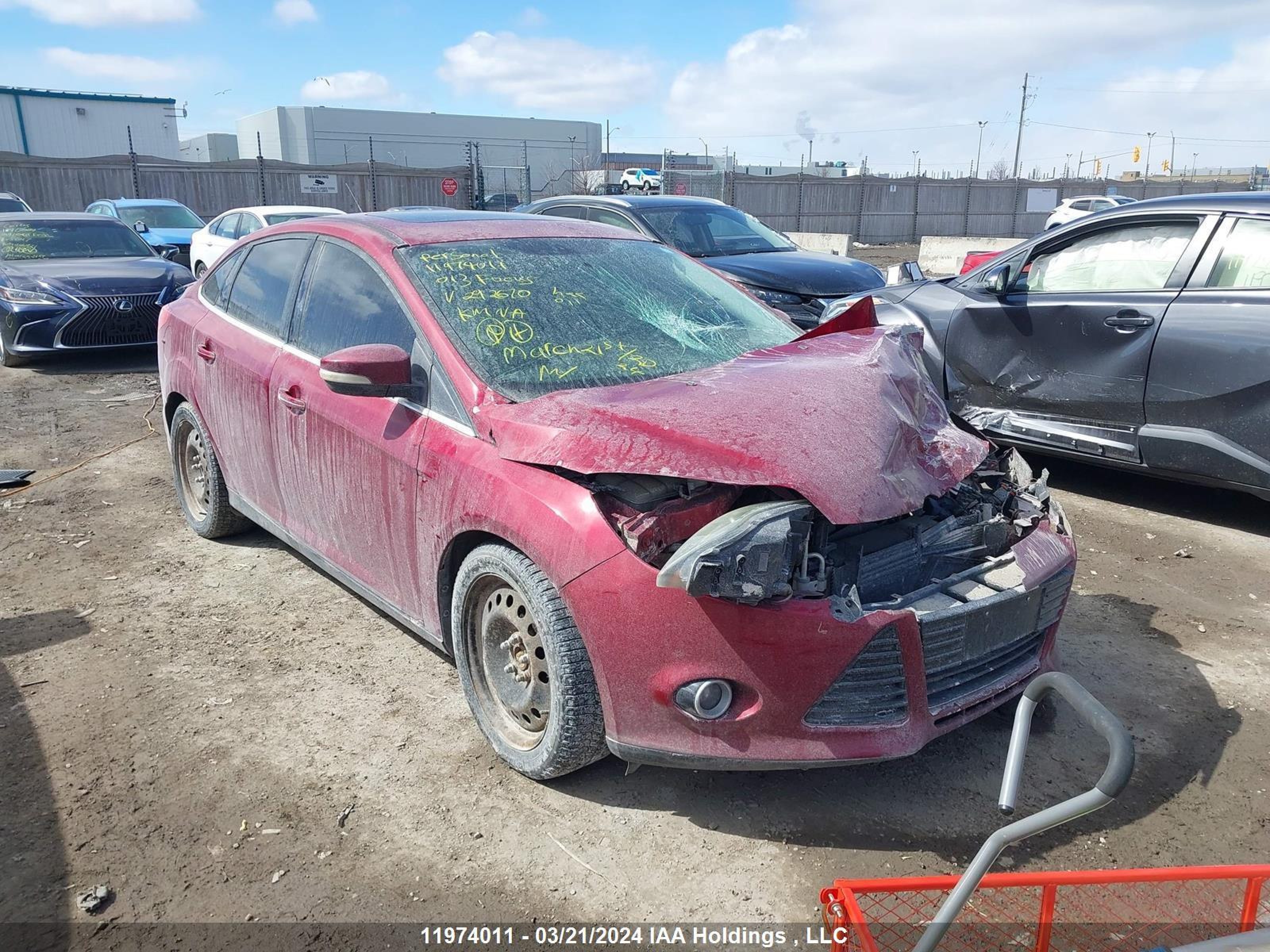 FORD FOCUS 2013 1fadp3j2xdl292670