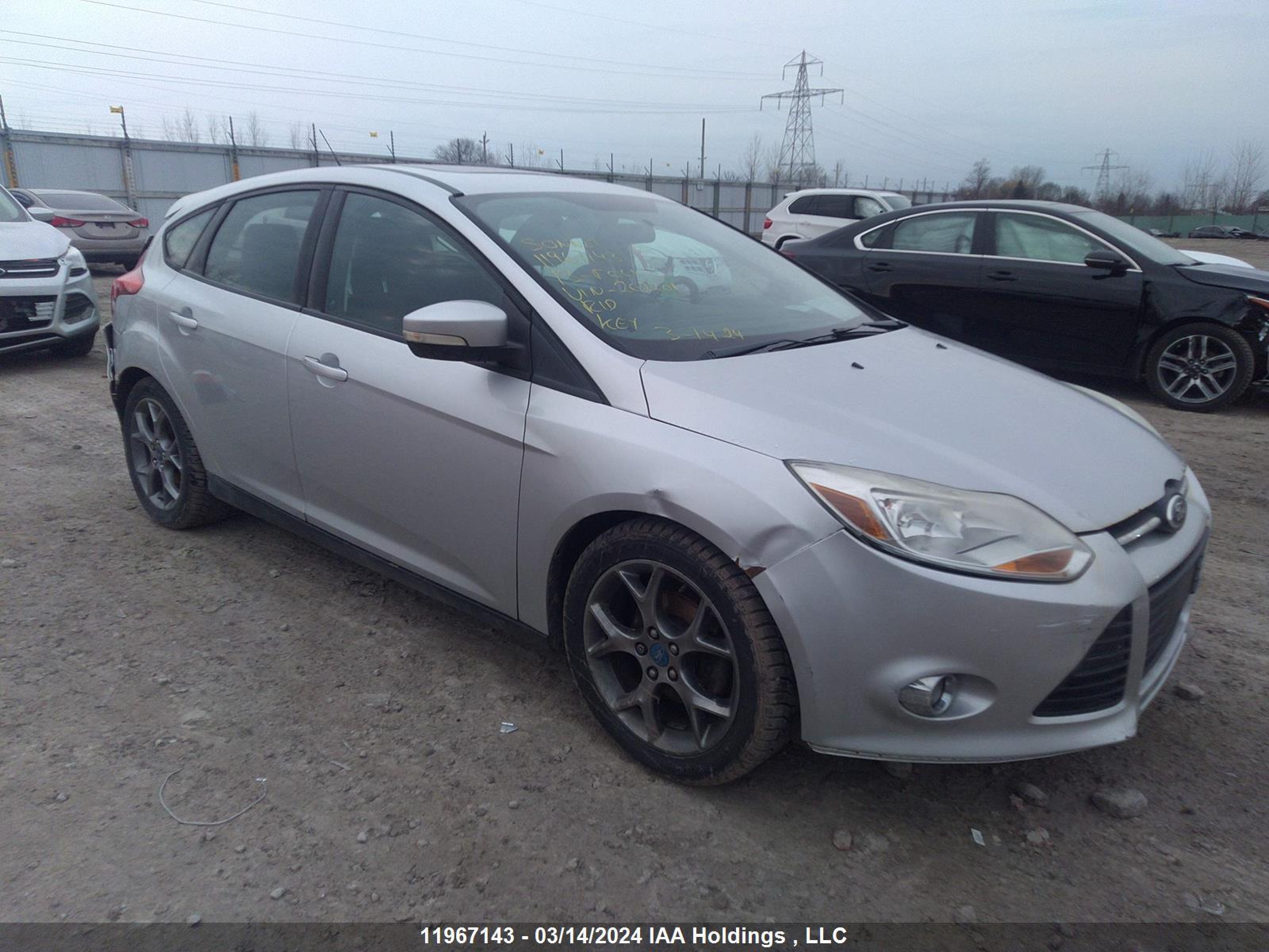 FORD FOCUS 2013 1fadp3k20dl202201