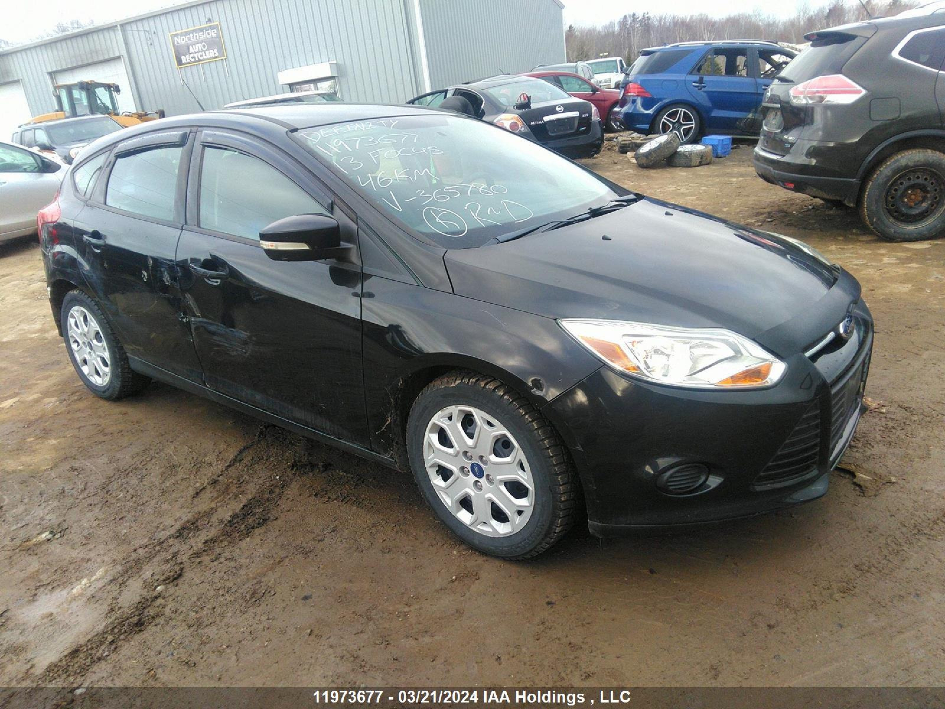 FORD FOCUS 2013 1fadp3k21dl365780