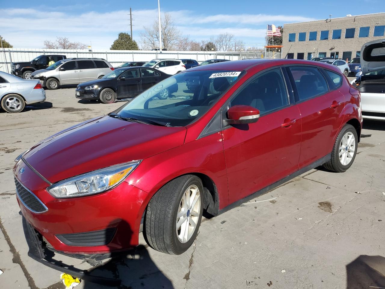 FORD FOCUS 2015 1fadp3k21fl314072