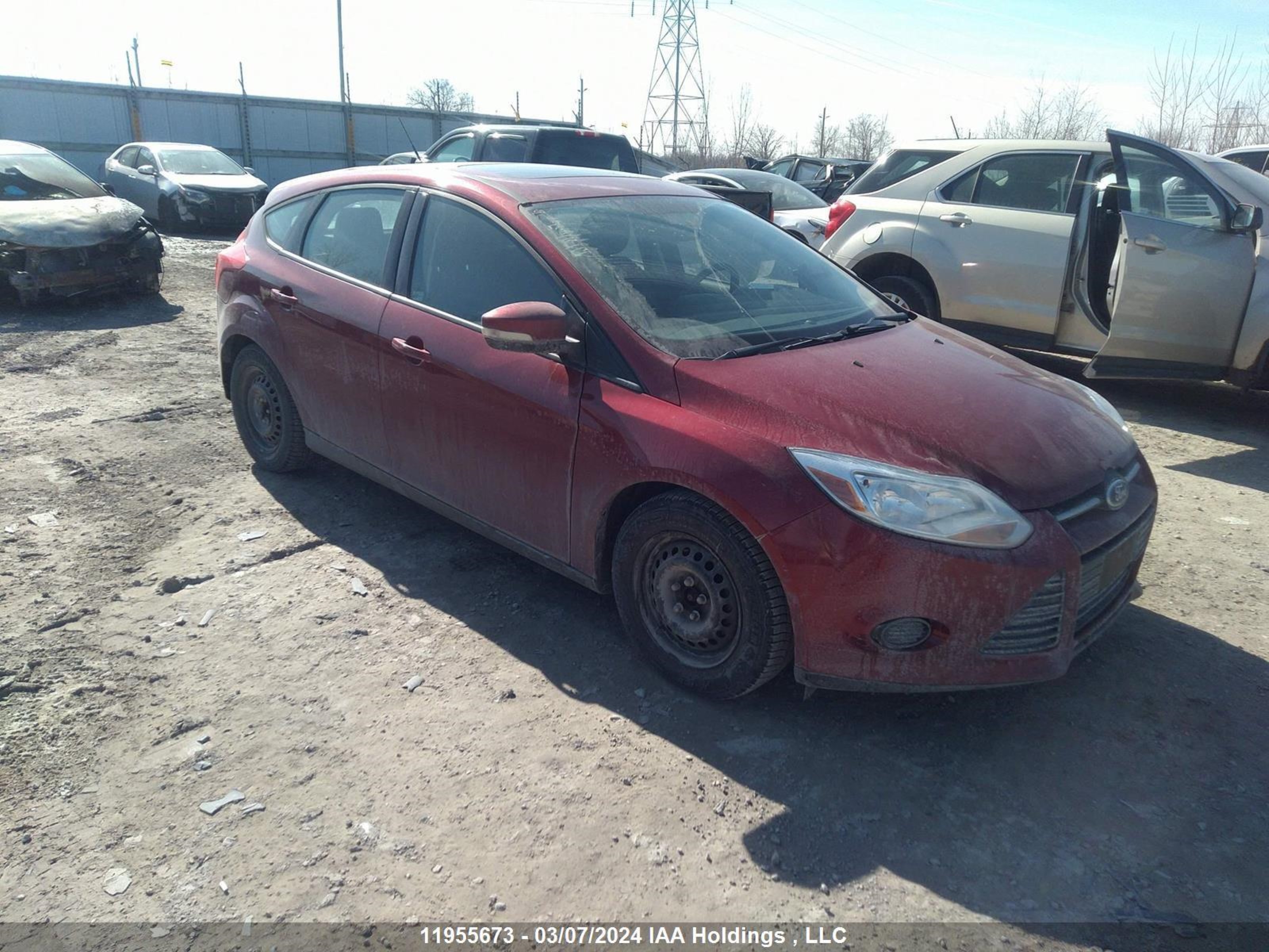 FORD FOCUS 2013 1fadp3k22dl281659