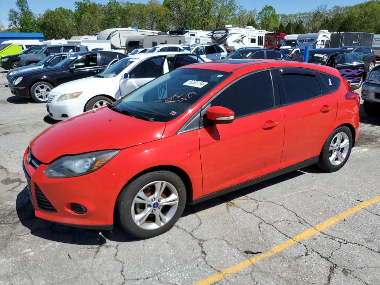 FORD FOCUS 2014 1fadp3k24el309155