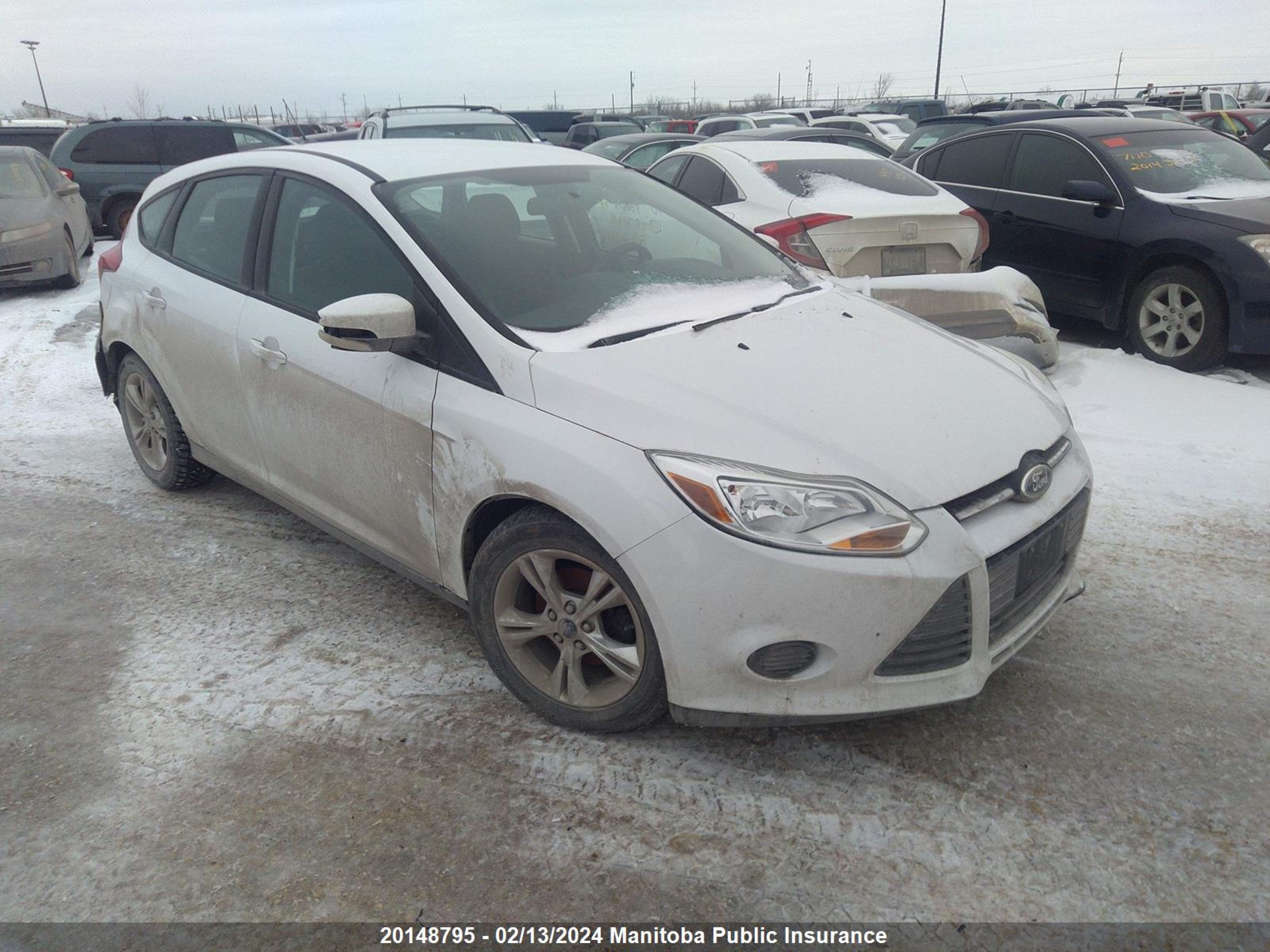 FORD FOCUS 2014 1fadp3k25el187194