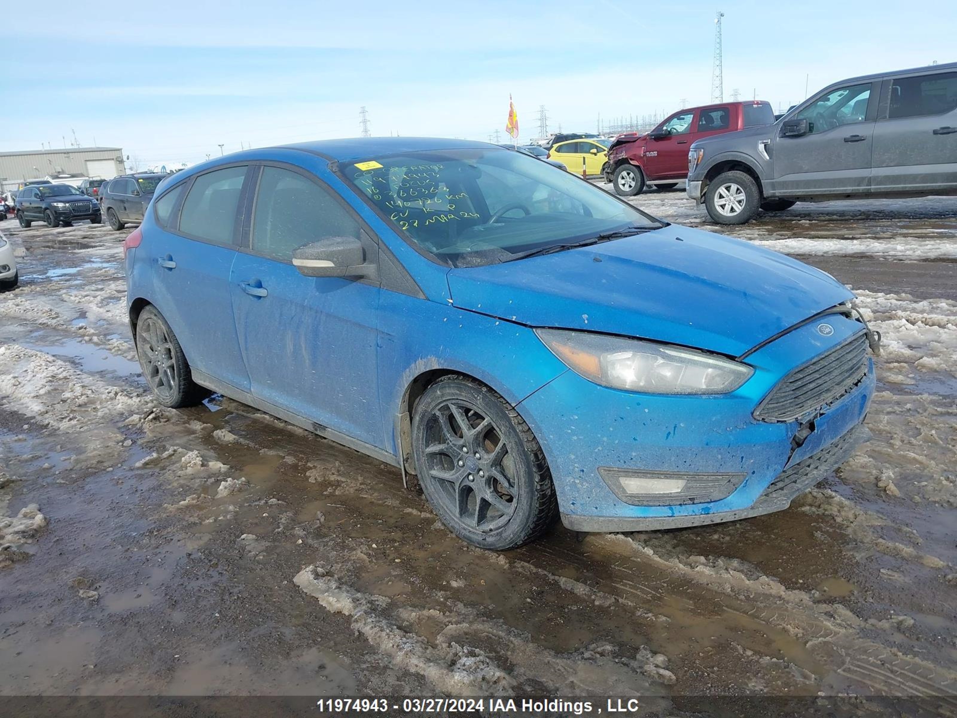 FORD FOCUS 2016 1fadp3k26gl366363