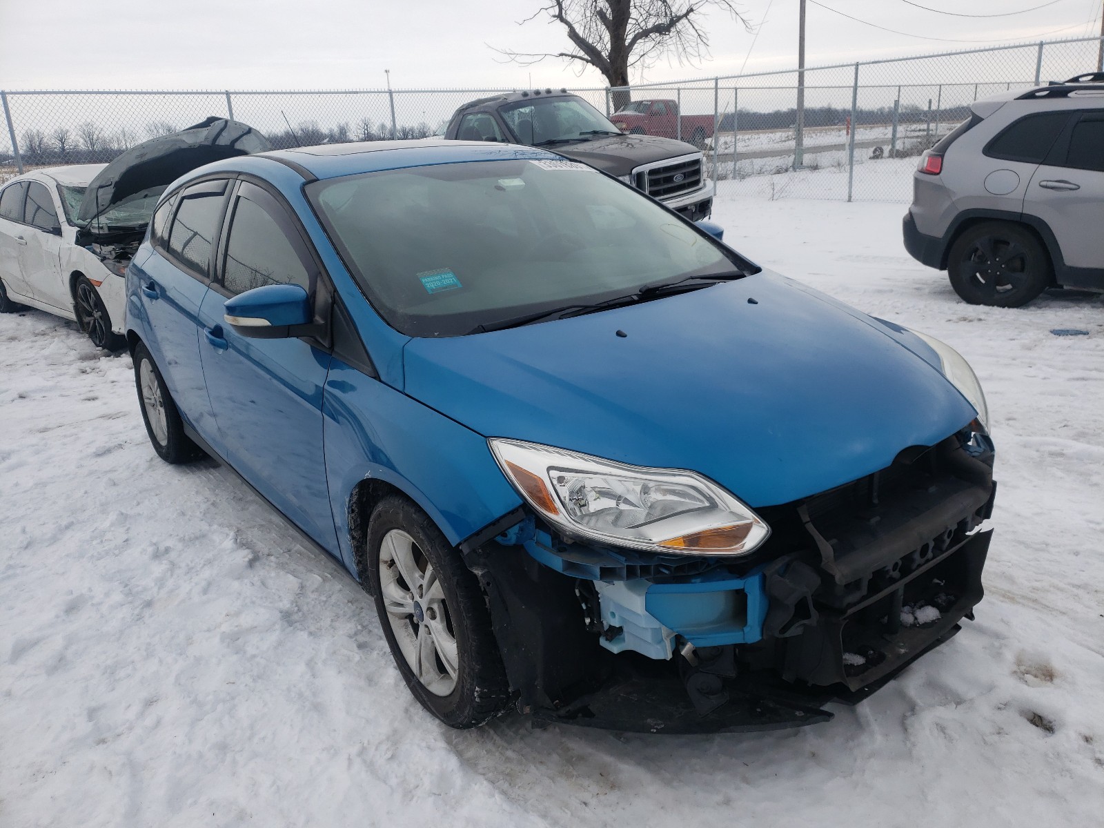 FORD FOCUS SE 2014 1fadp3k27el369804