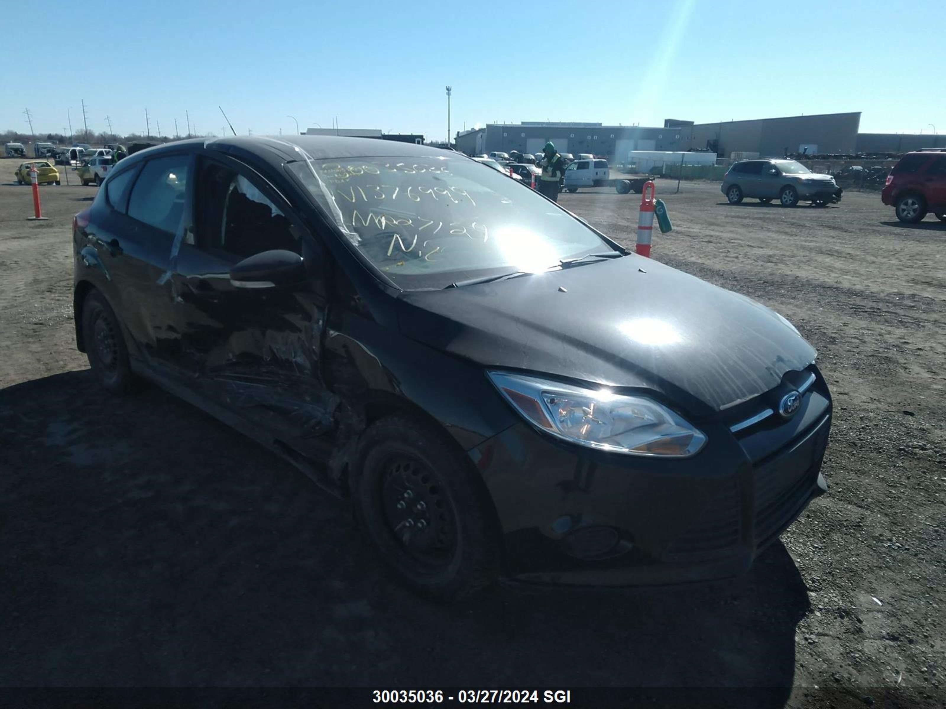 FORD FOCUS 2013 1fadp3k28dl376999