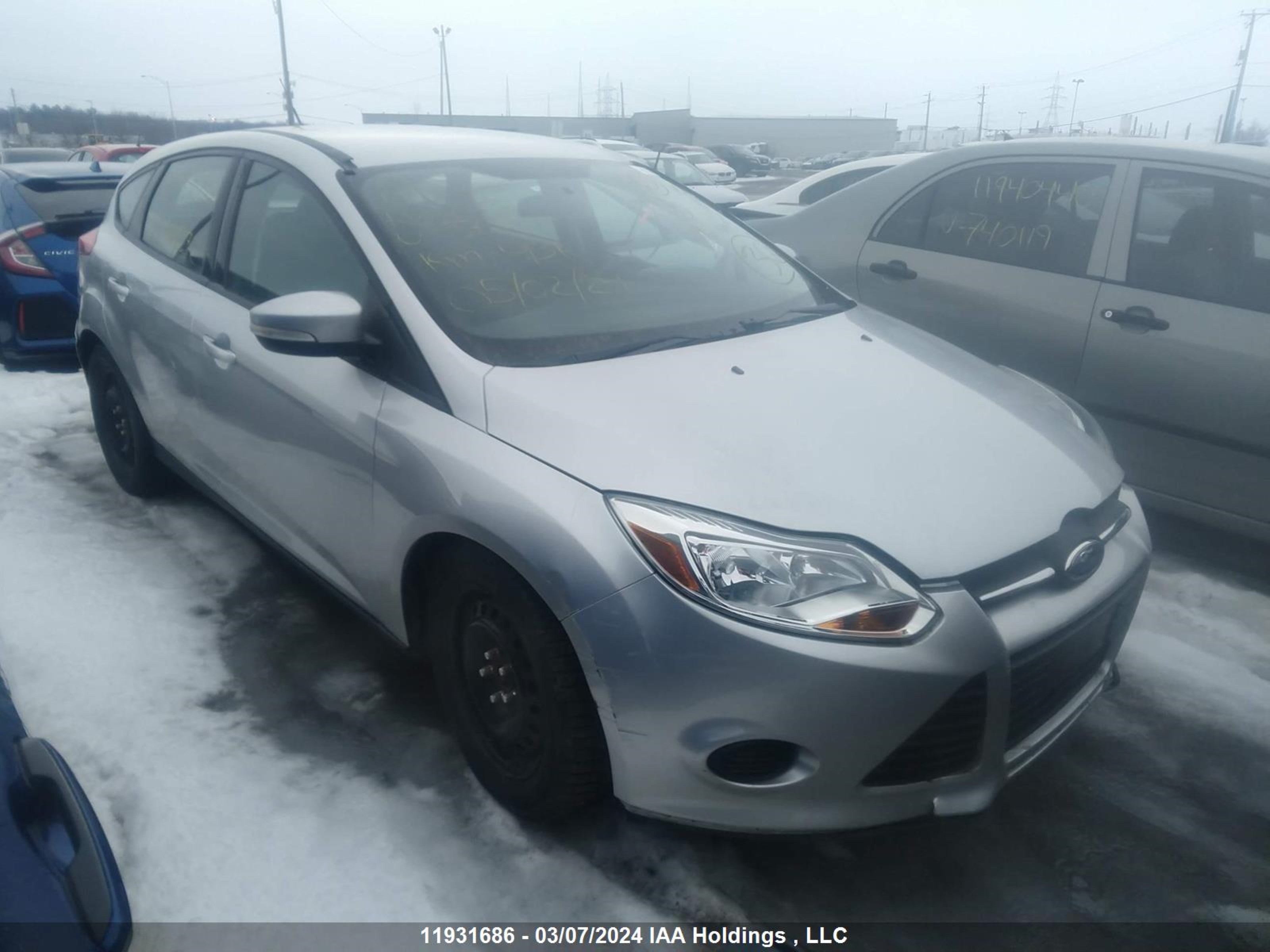 FORD FOCUS 2013 1fadp3k29dl377272