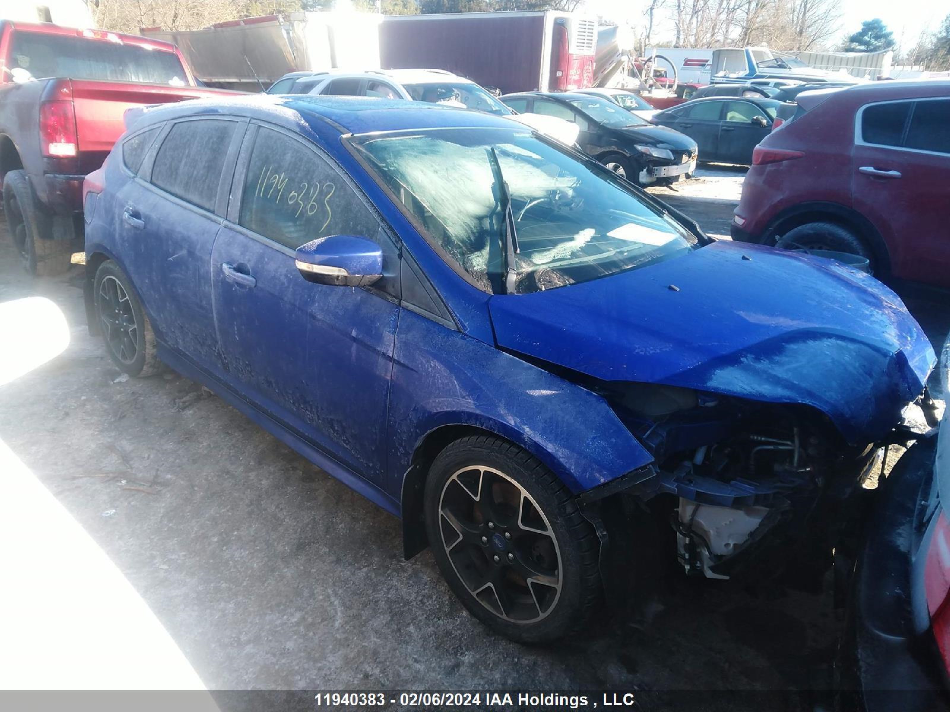 FORD FOCUS 2013 1fadp3l93dl172705