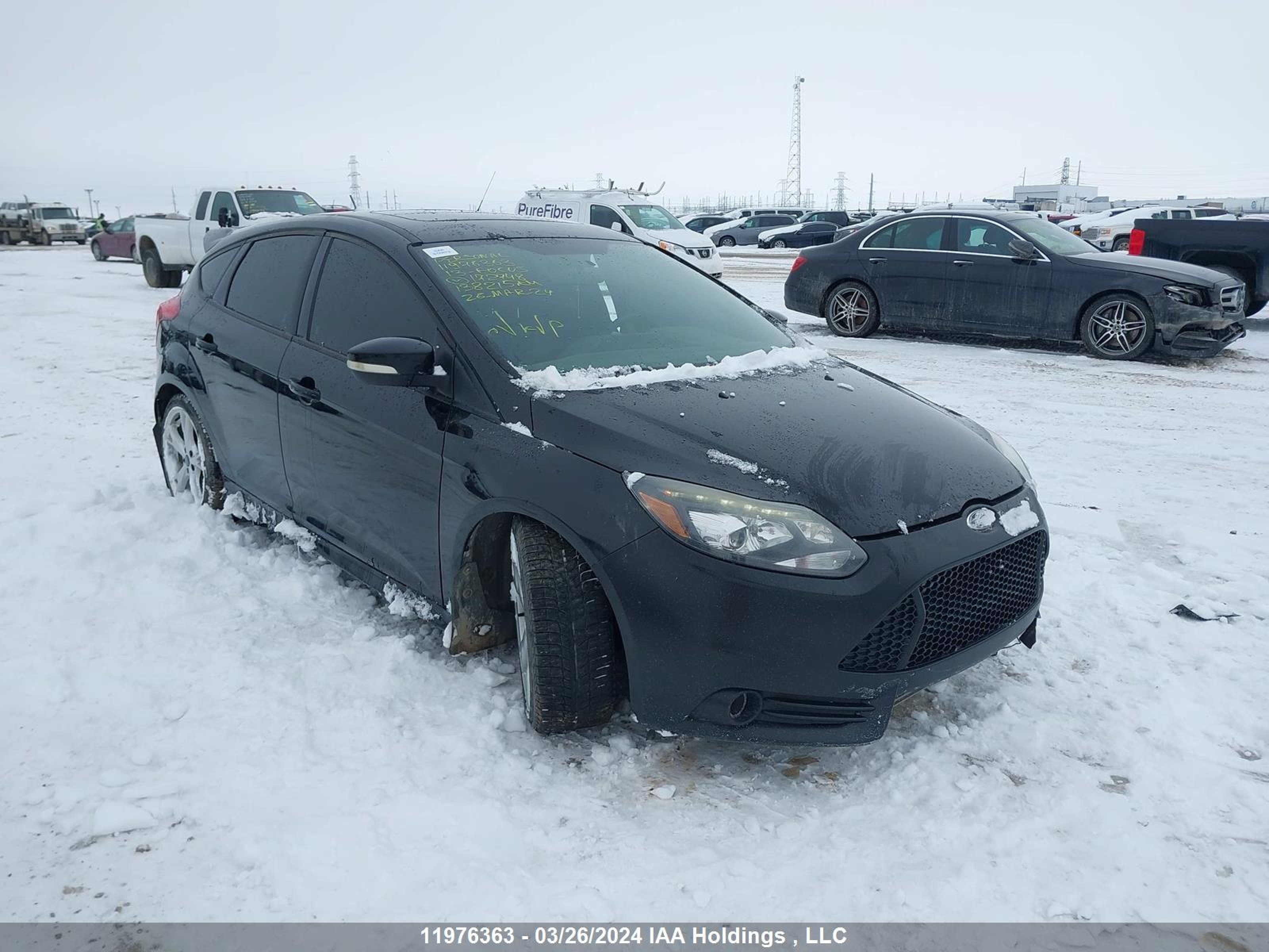 FORD FOCUS ST 2013 1fadp3l9xdl172748