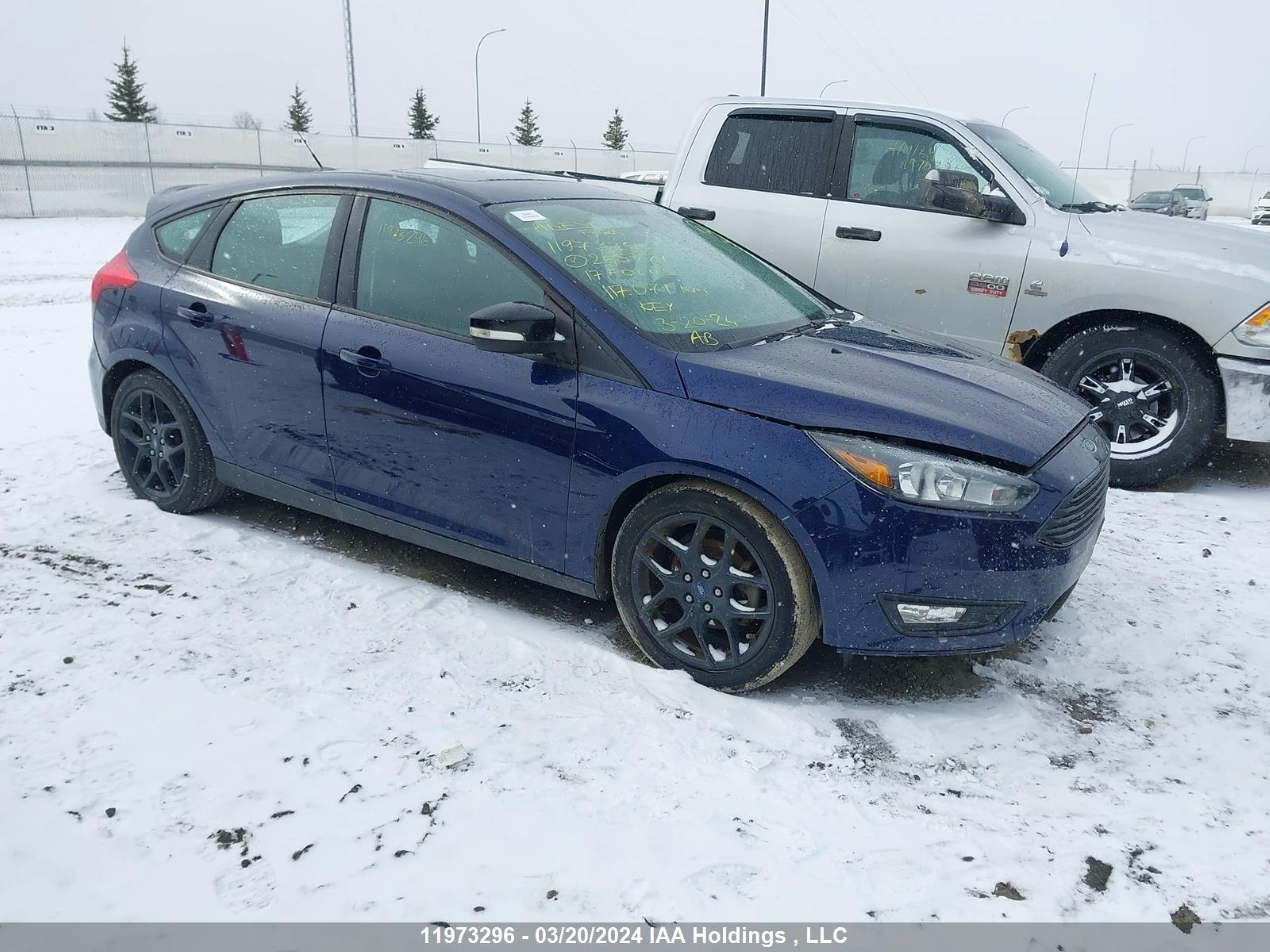 FORD FOCUS 2017 1fadp3m20hl265771