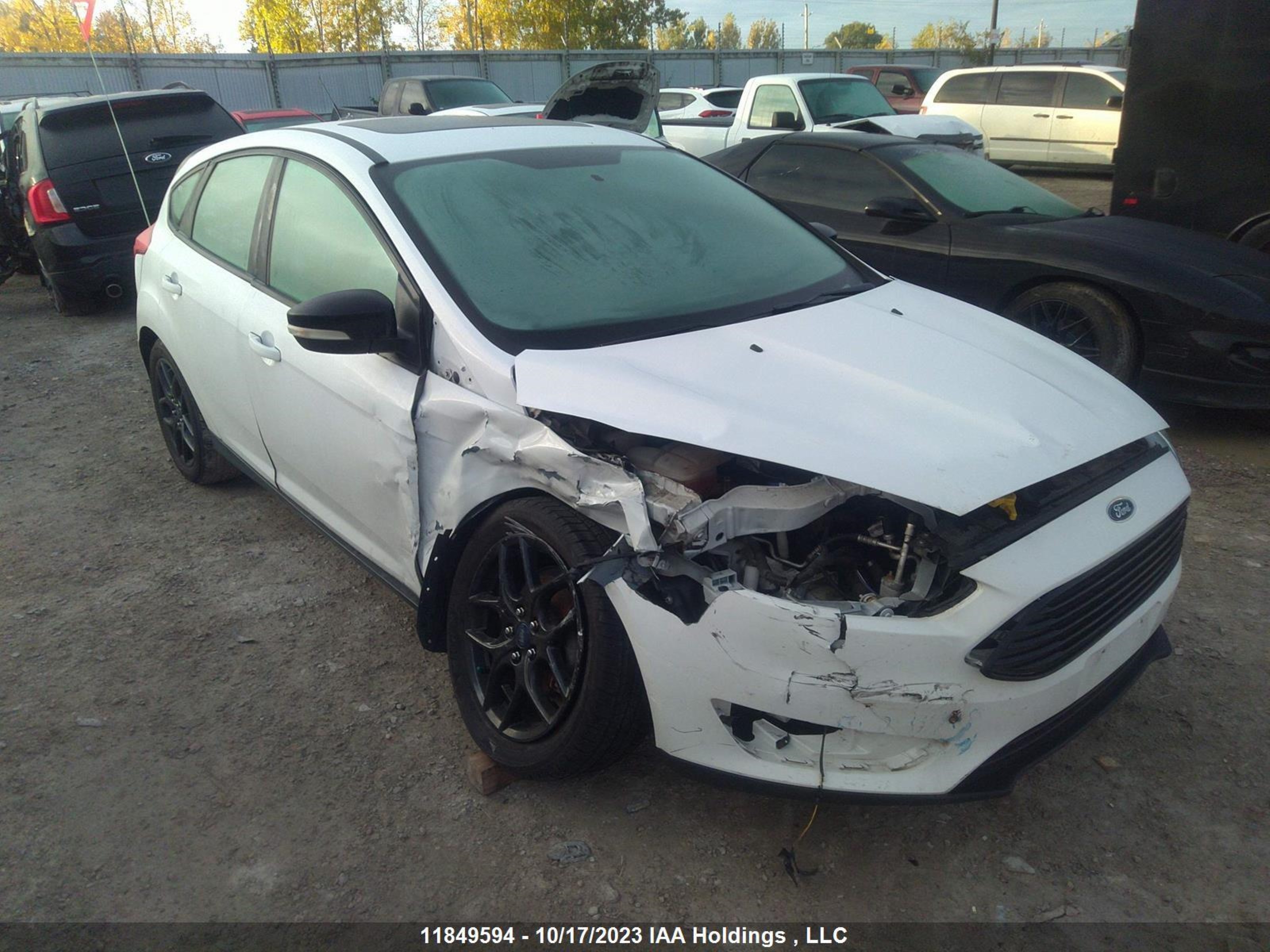 FORD FOCUS 2017 1fadp3m23hl207492