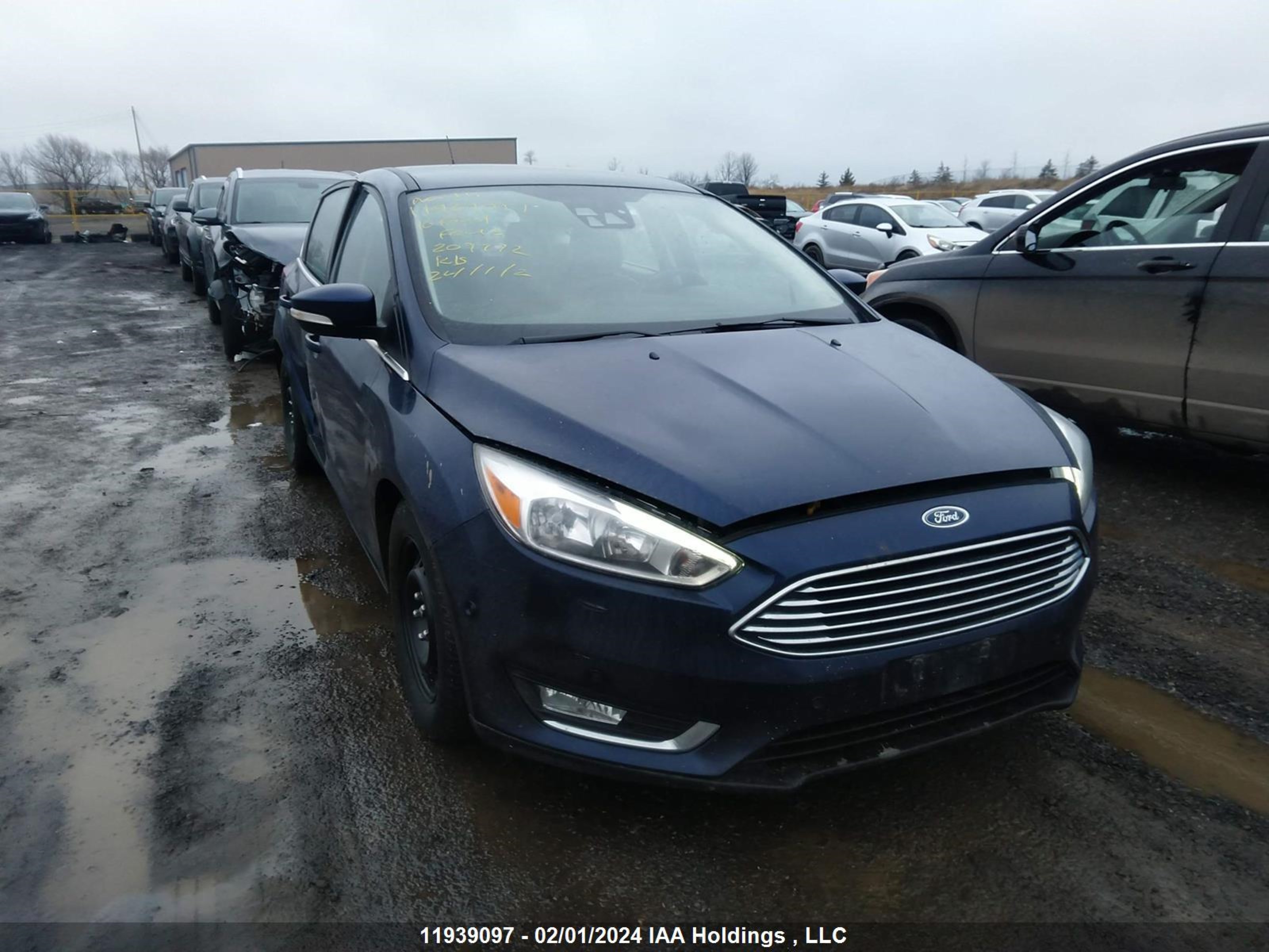 FORD FOCUS 2016 1fadp3n21gl209772