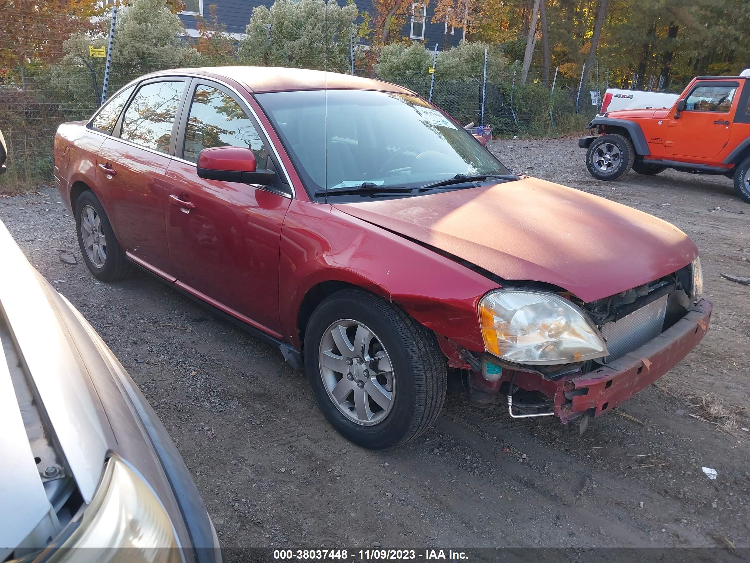 FORD FIVE HUNDRED 2007 1fafp24117g102550