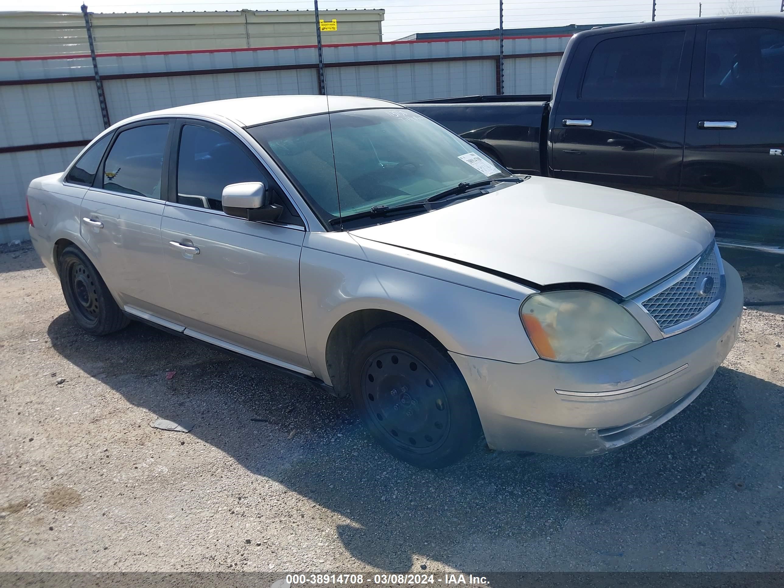 FORD FIVE HUNDRED 2007 1fafp24187g113738