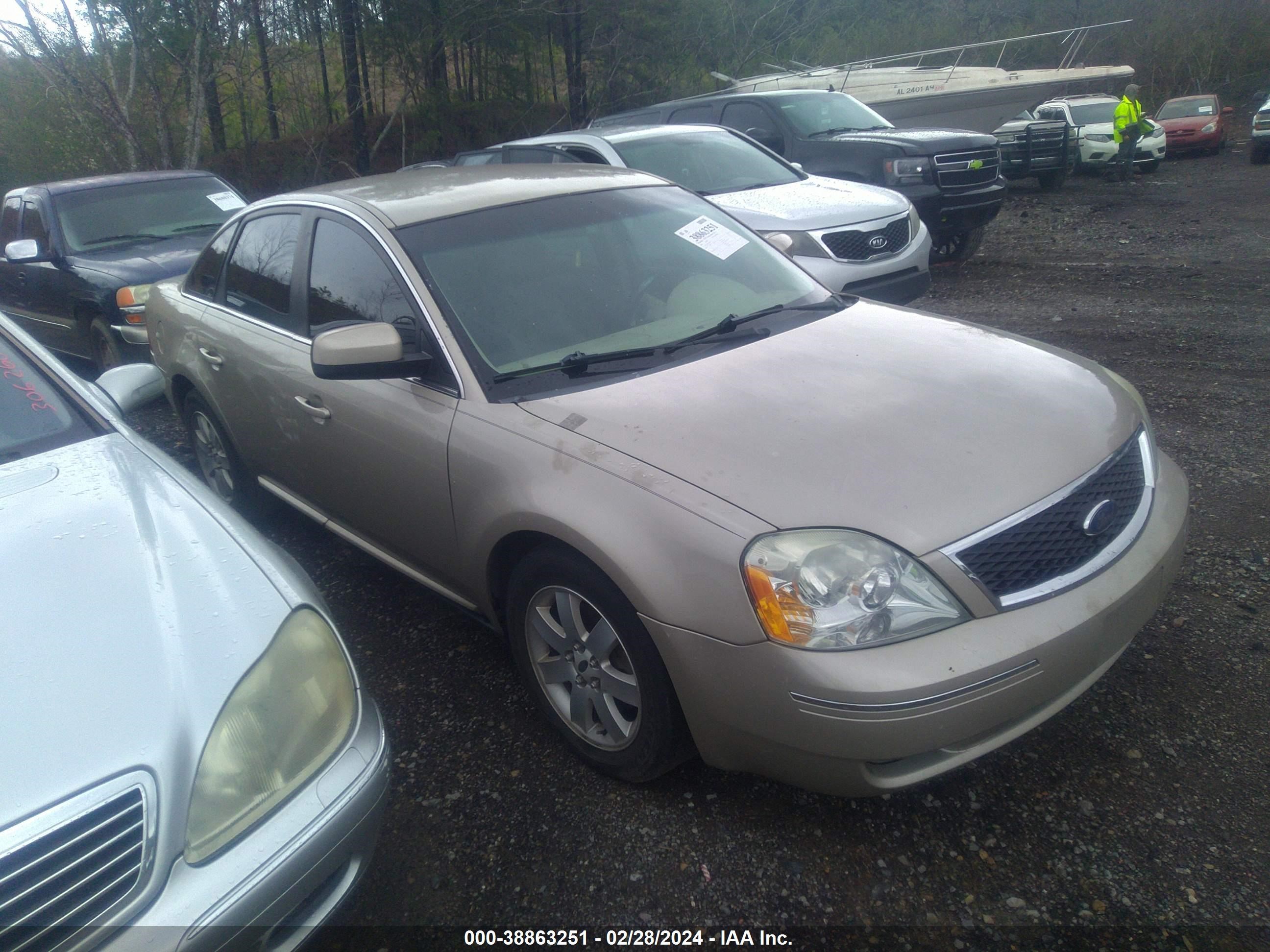 FORD FIVE HUNDRED 2006 1fafp24196g160498