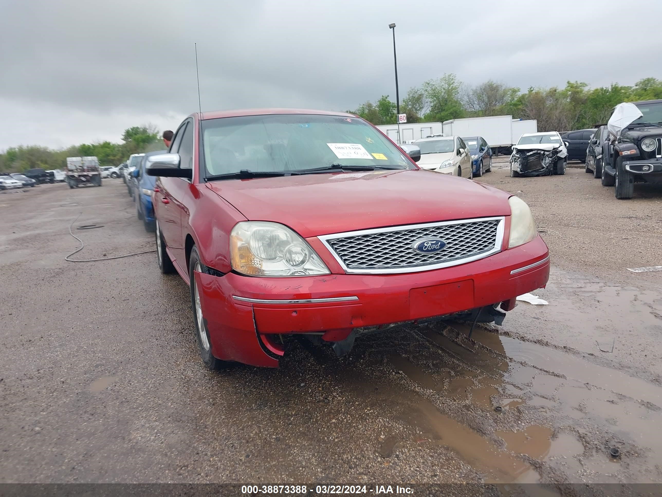 FORD FIVE HUNDRED 2007 1fafp25107g101016