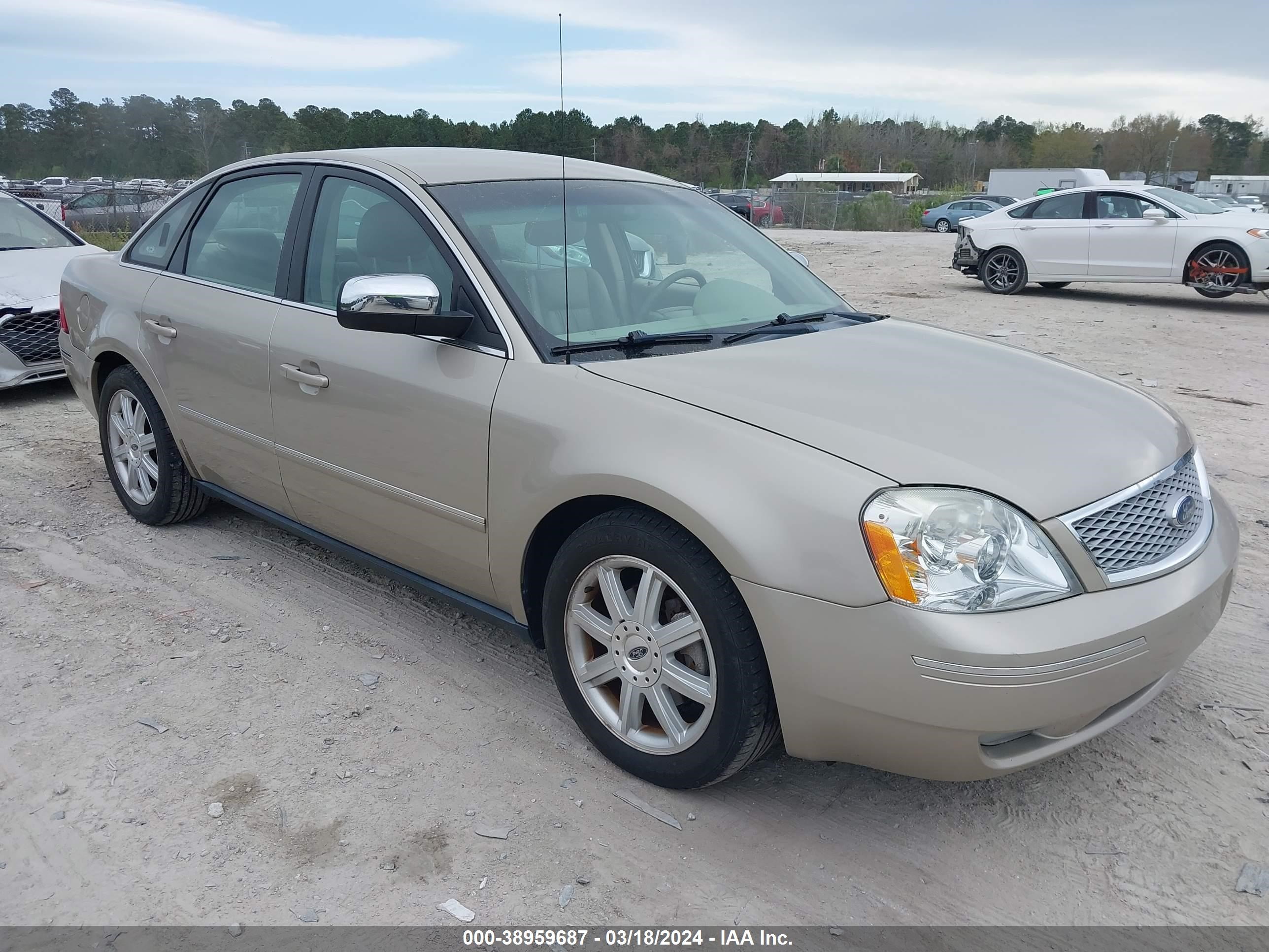 FORD FIVE HUNDRED 2006 1fafp25166g141390