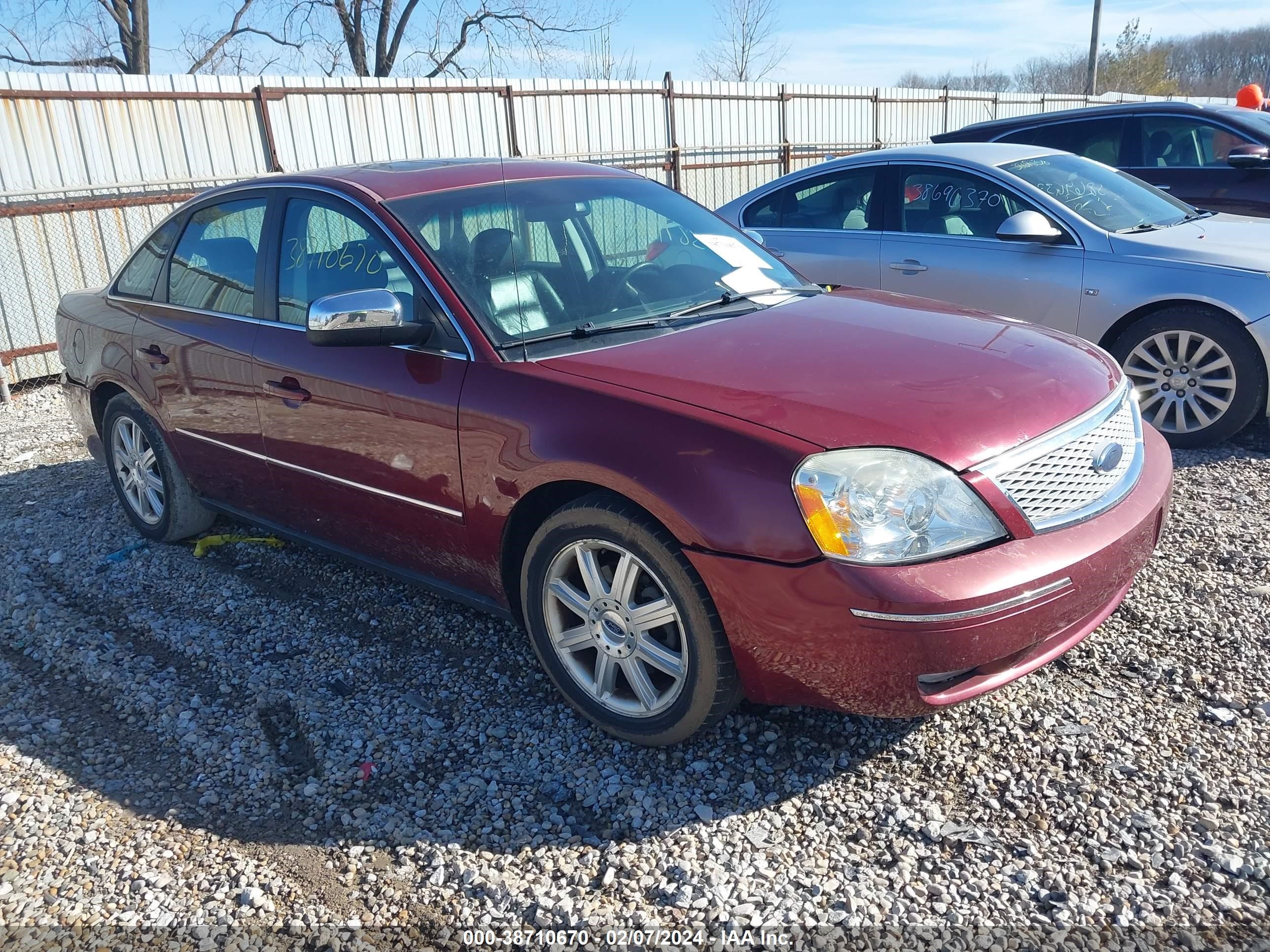 FORD FIVE HUNDRED 2006 1fafp25176g103893