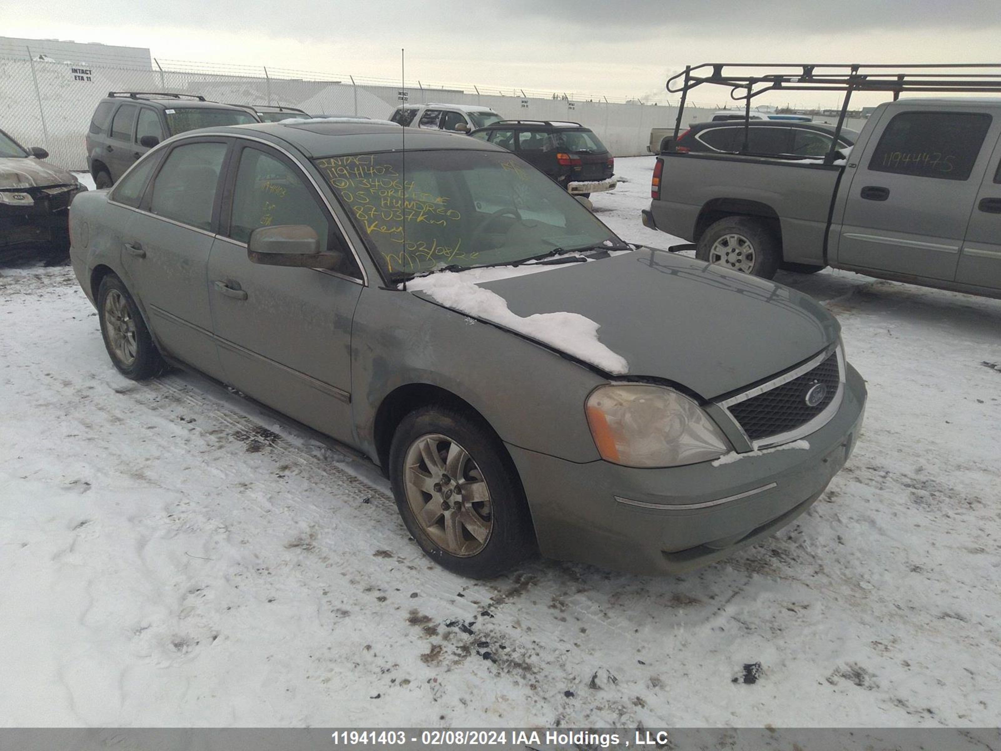 FORD FIVE HUNDRED 2005 1fafp27185g134064