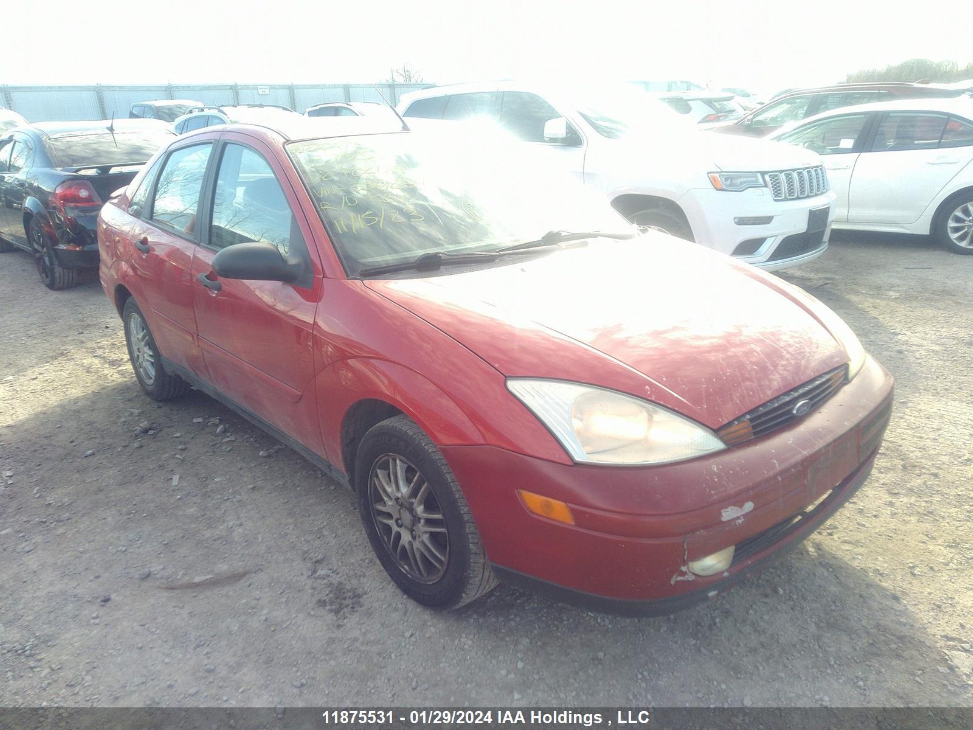 FORD FOCUS 2002 1fafp34312w356264