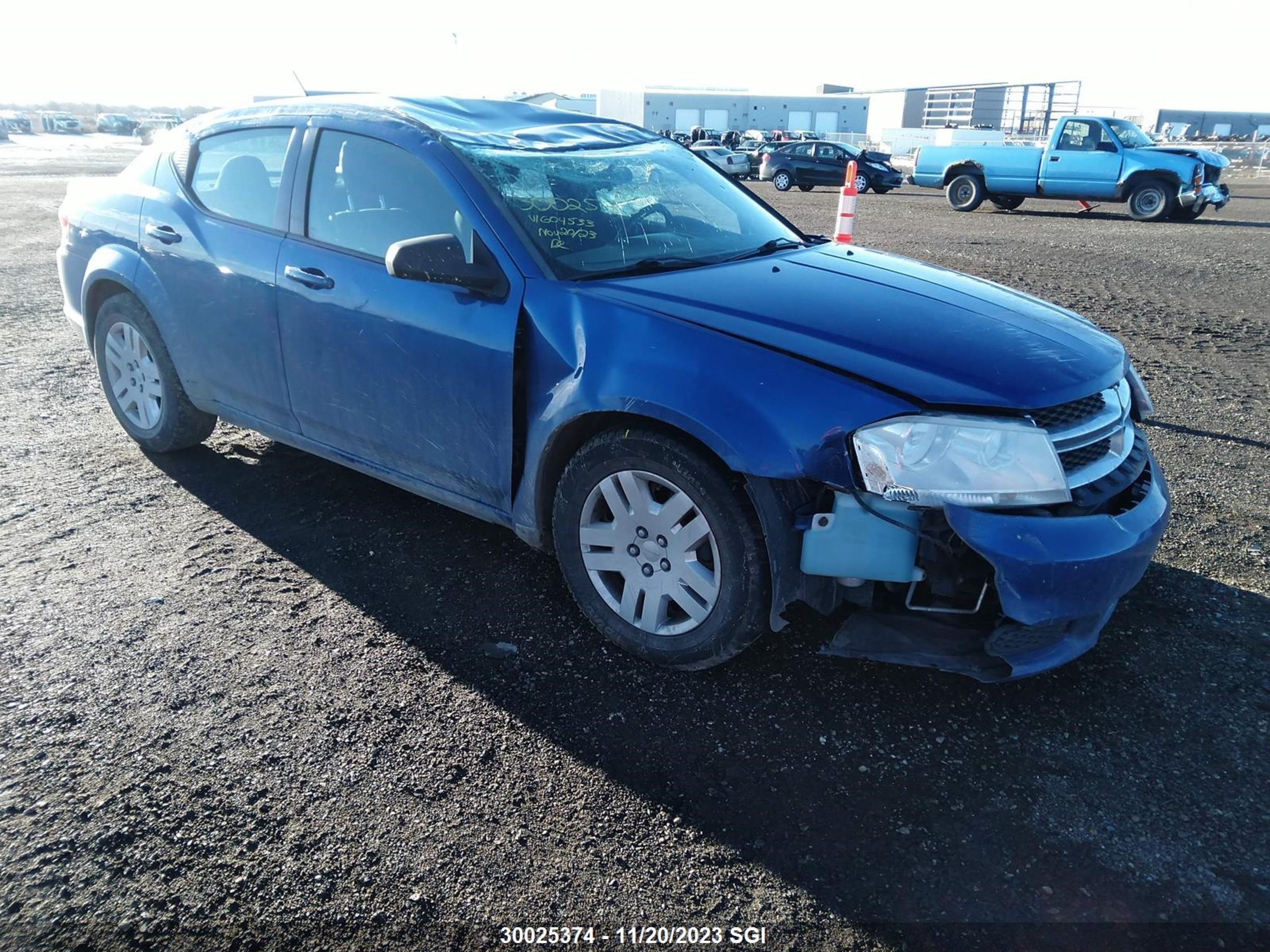 DODGE AVENGER 2013 1fafp34344w163075