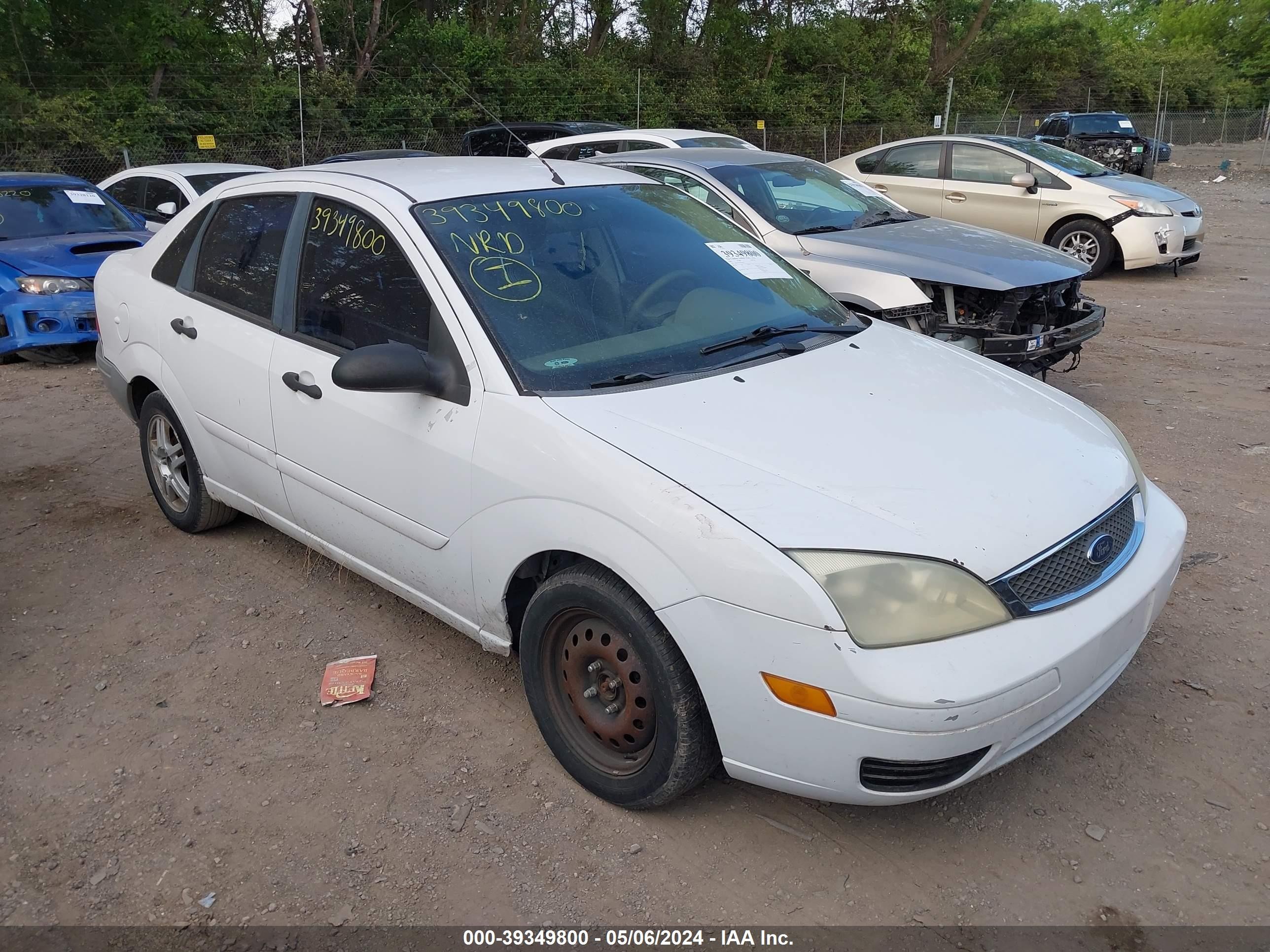 FORD FOCUS 2005 1fafp34n25w198765