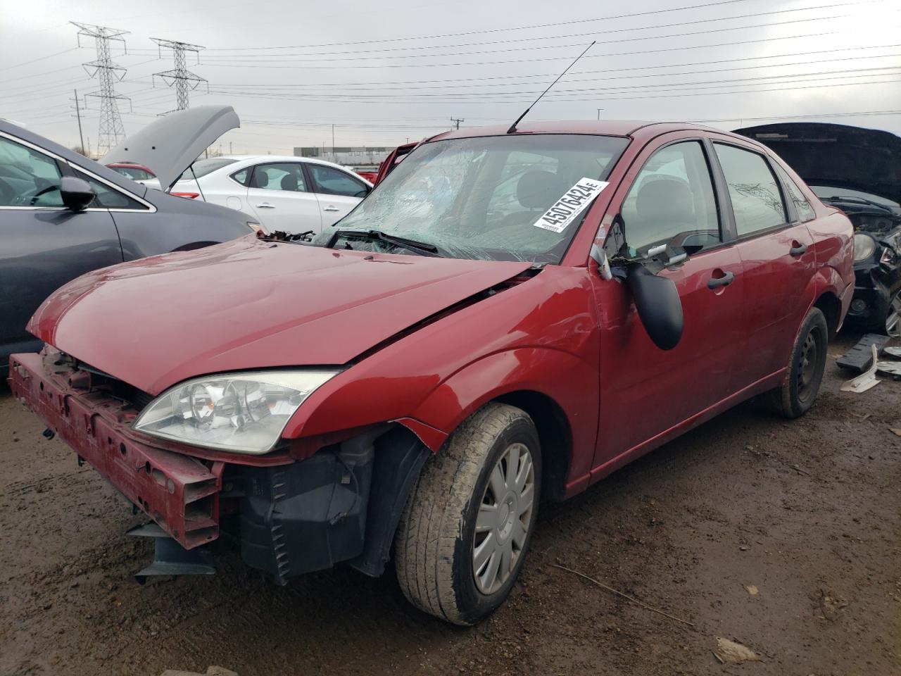 FORD FOCUS 2005 1fafp34n55w254620