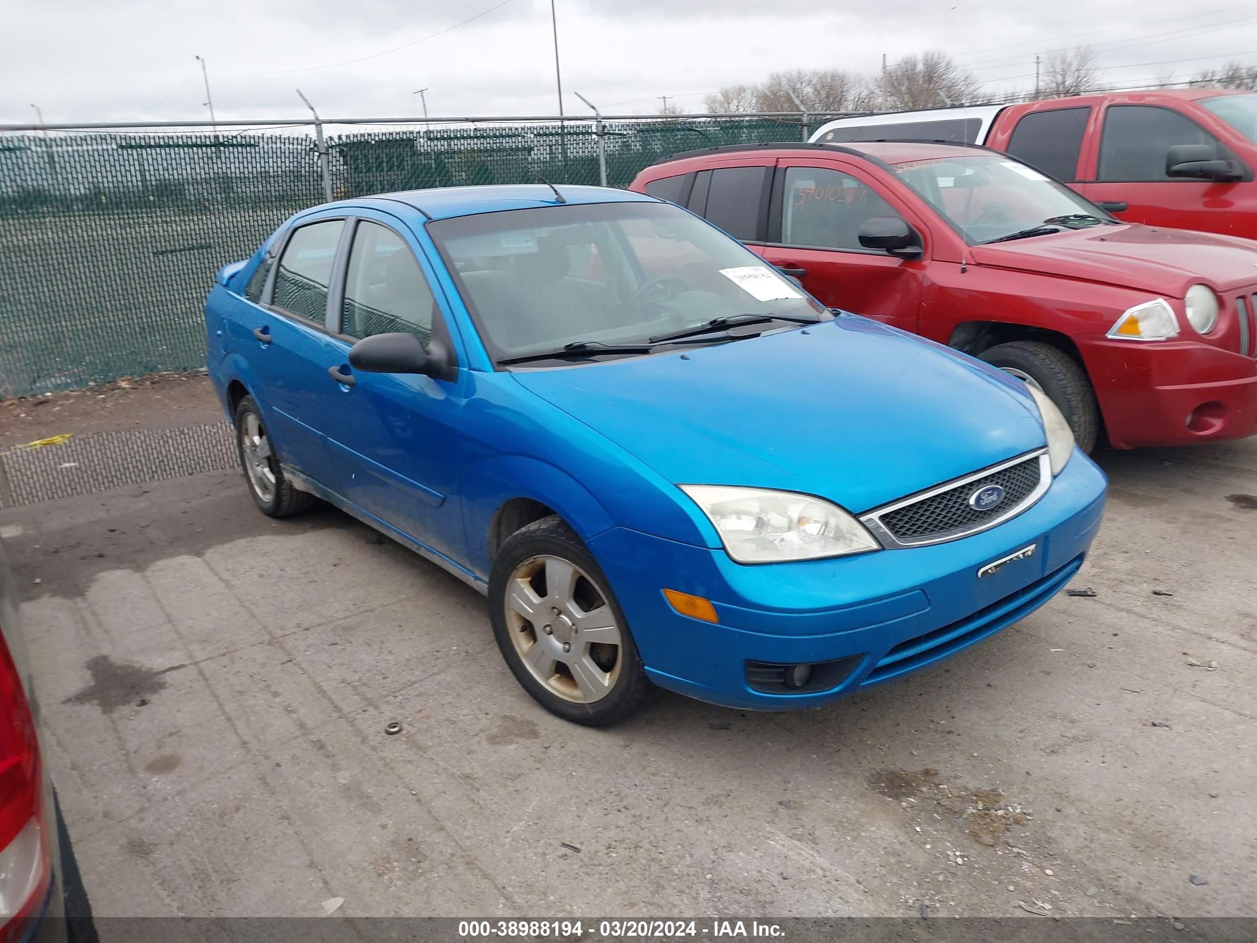 FORD FOCUS 2007 1fafp34n67w351764