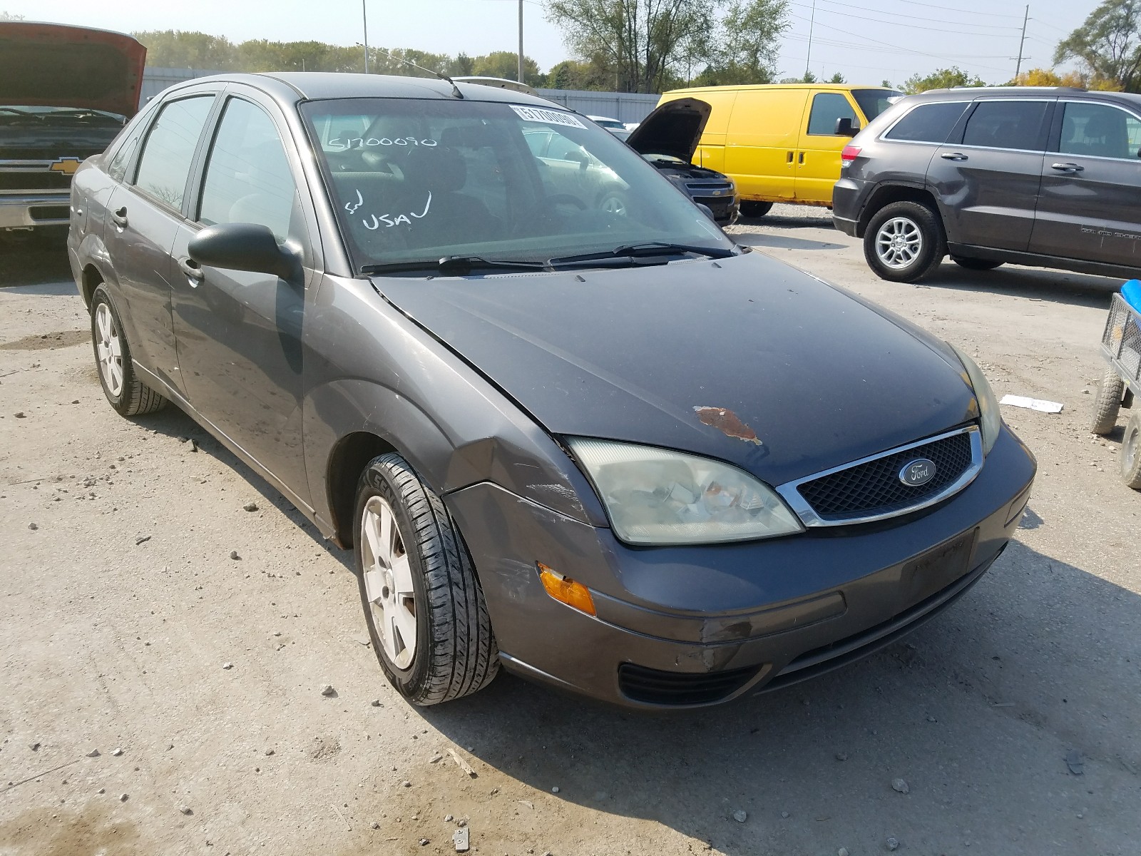 FORD FOCUS ZX4 2006 1fafp34n76w114361