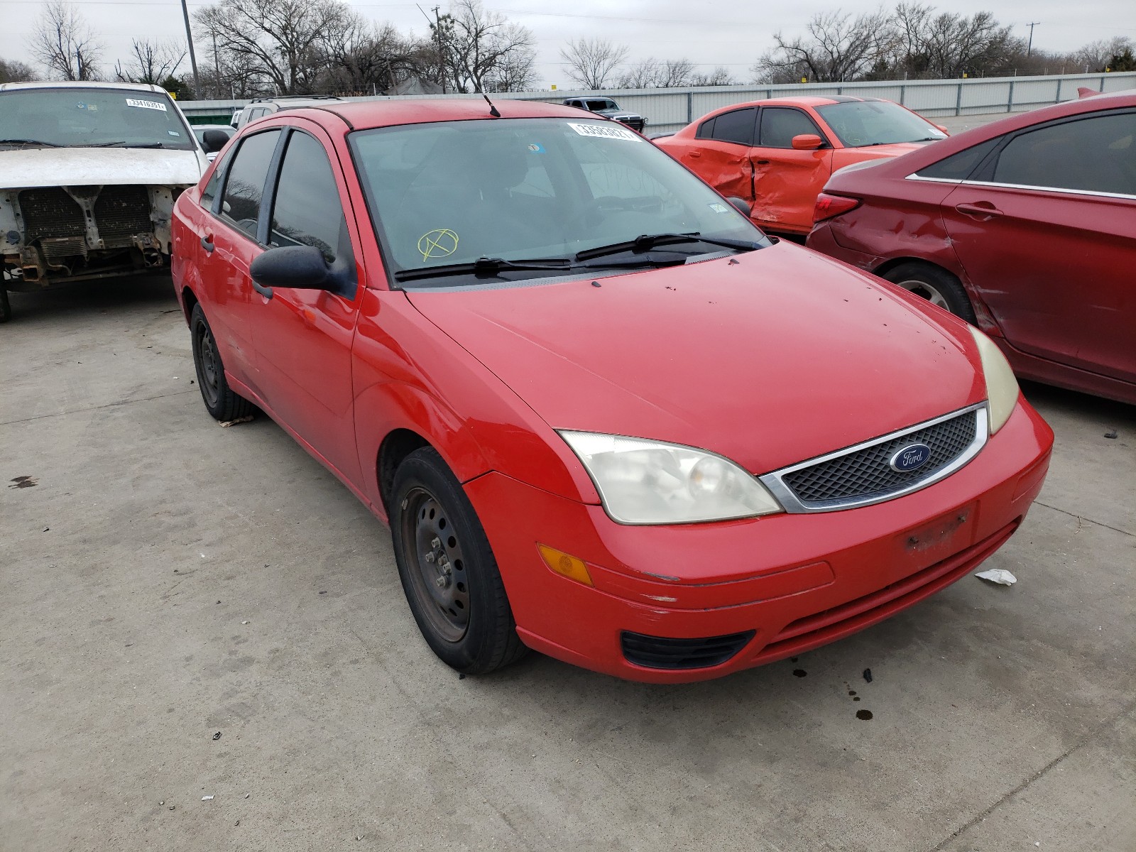 FORD FOCUS ZX4 2007 1fafp34n77w150312