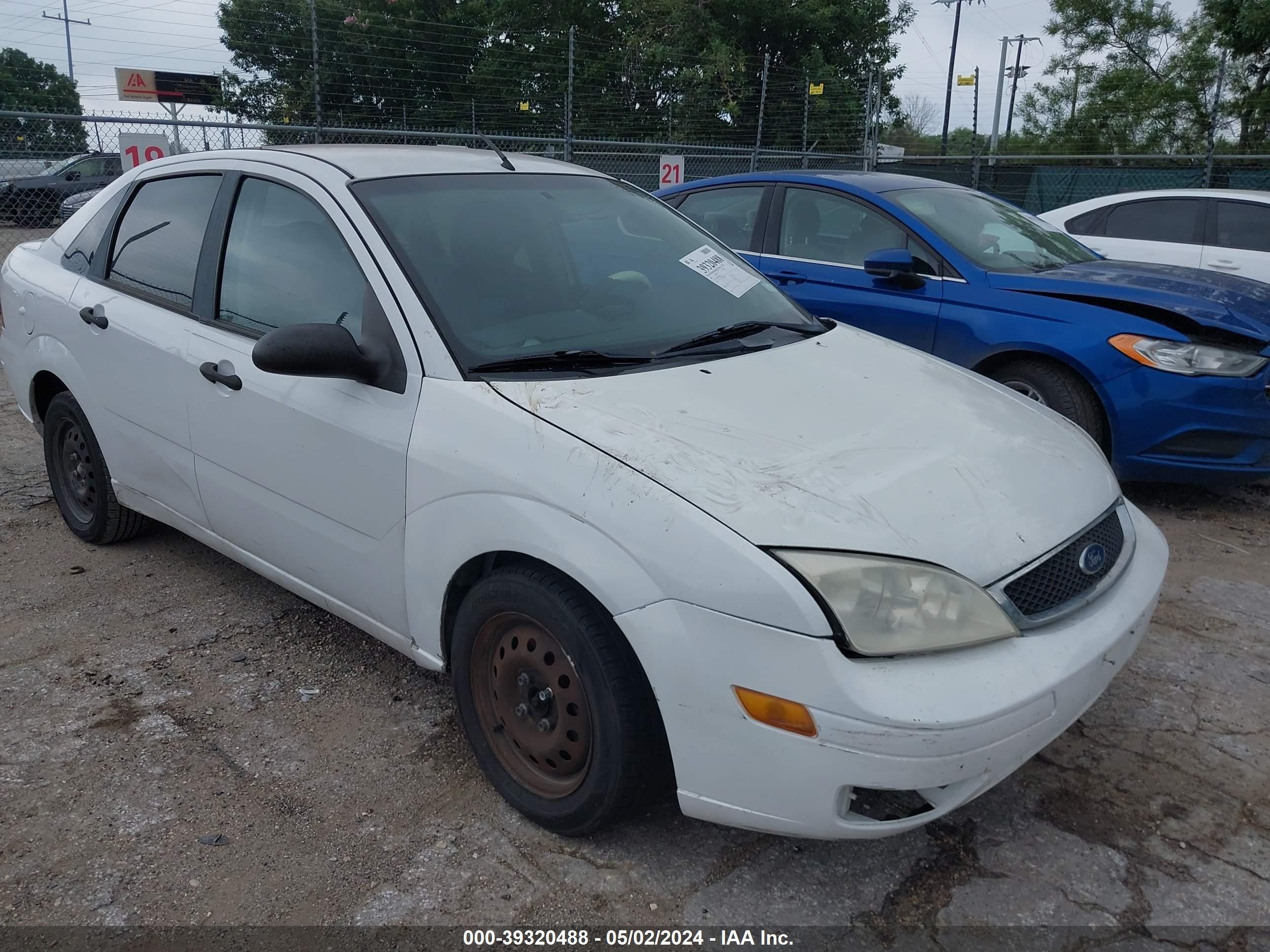 FORD FOCUS 2007 1fafp34n87w190043