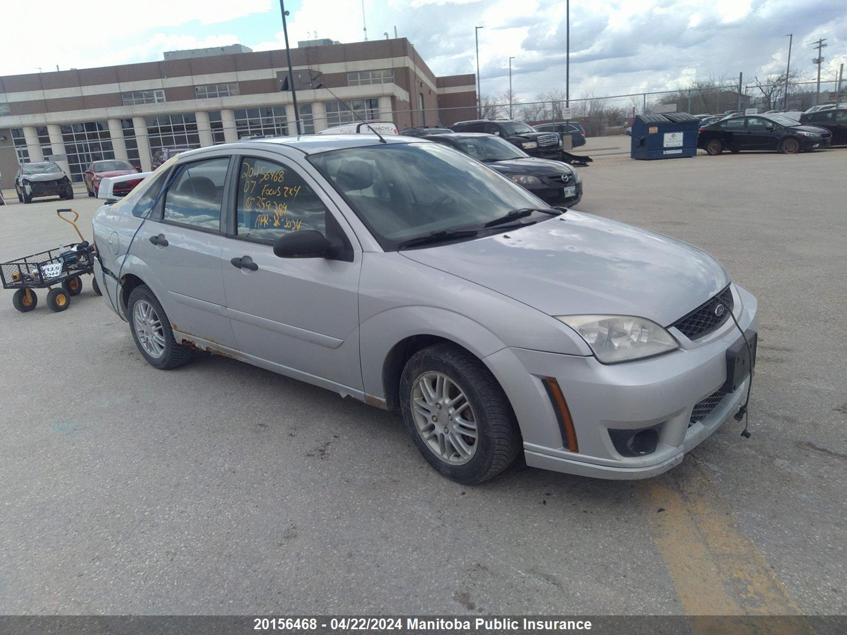 FORD FOCUS 2007 1fafp34n97w359289