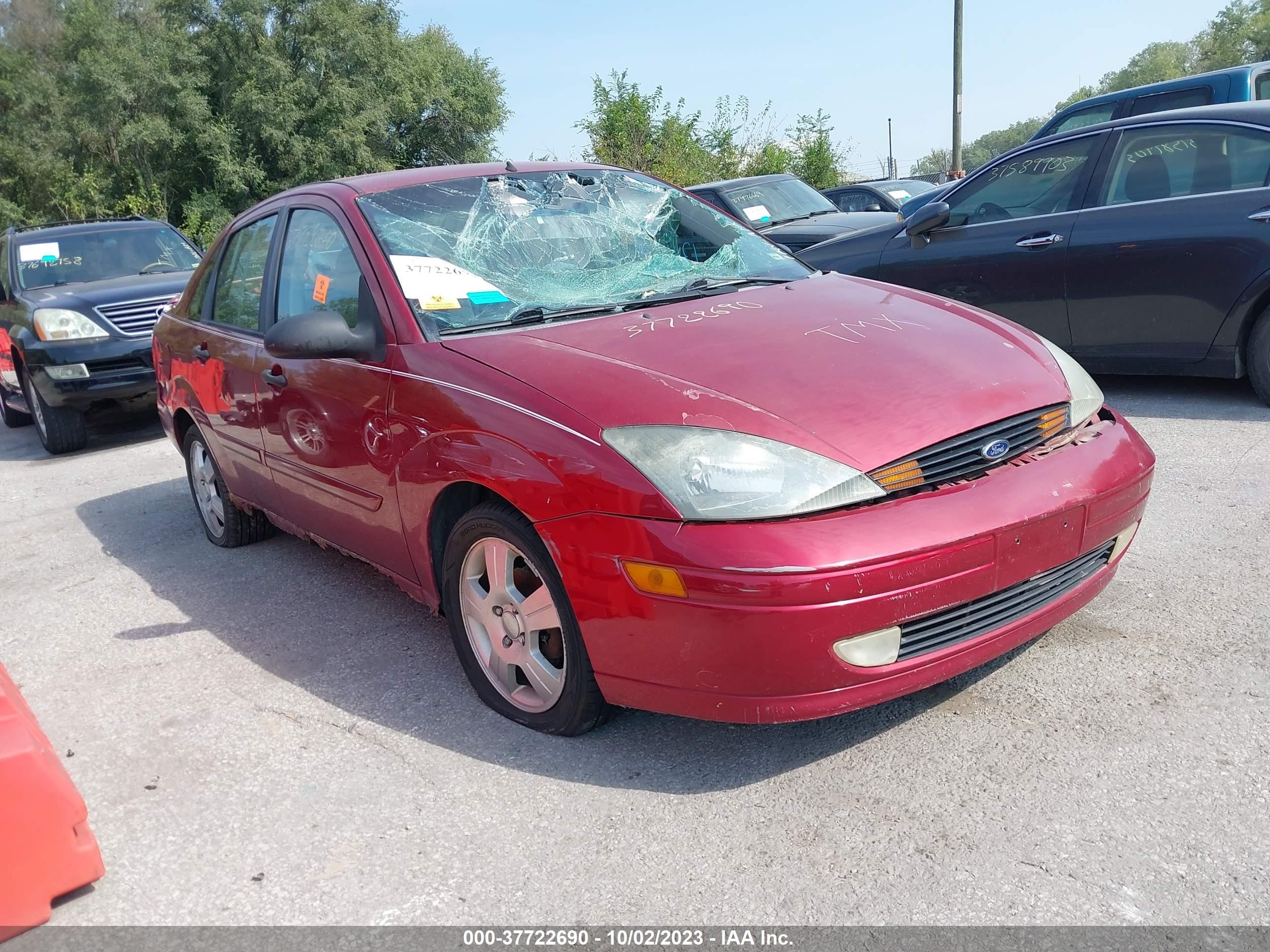 FORD FOCUS 2003 1fafp38333w134496