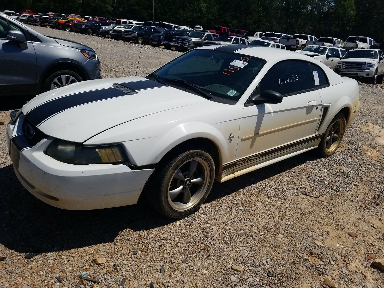 FORD MUSTANG V6 CPE 2002 1fafp40402f120922