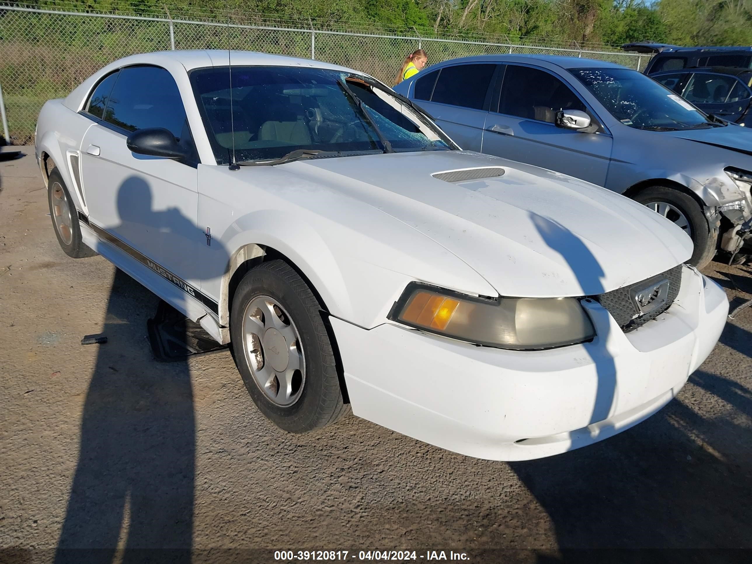 FORD MUSTANG 2002 1fafp40412f109248