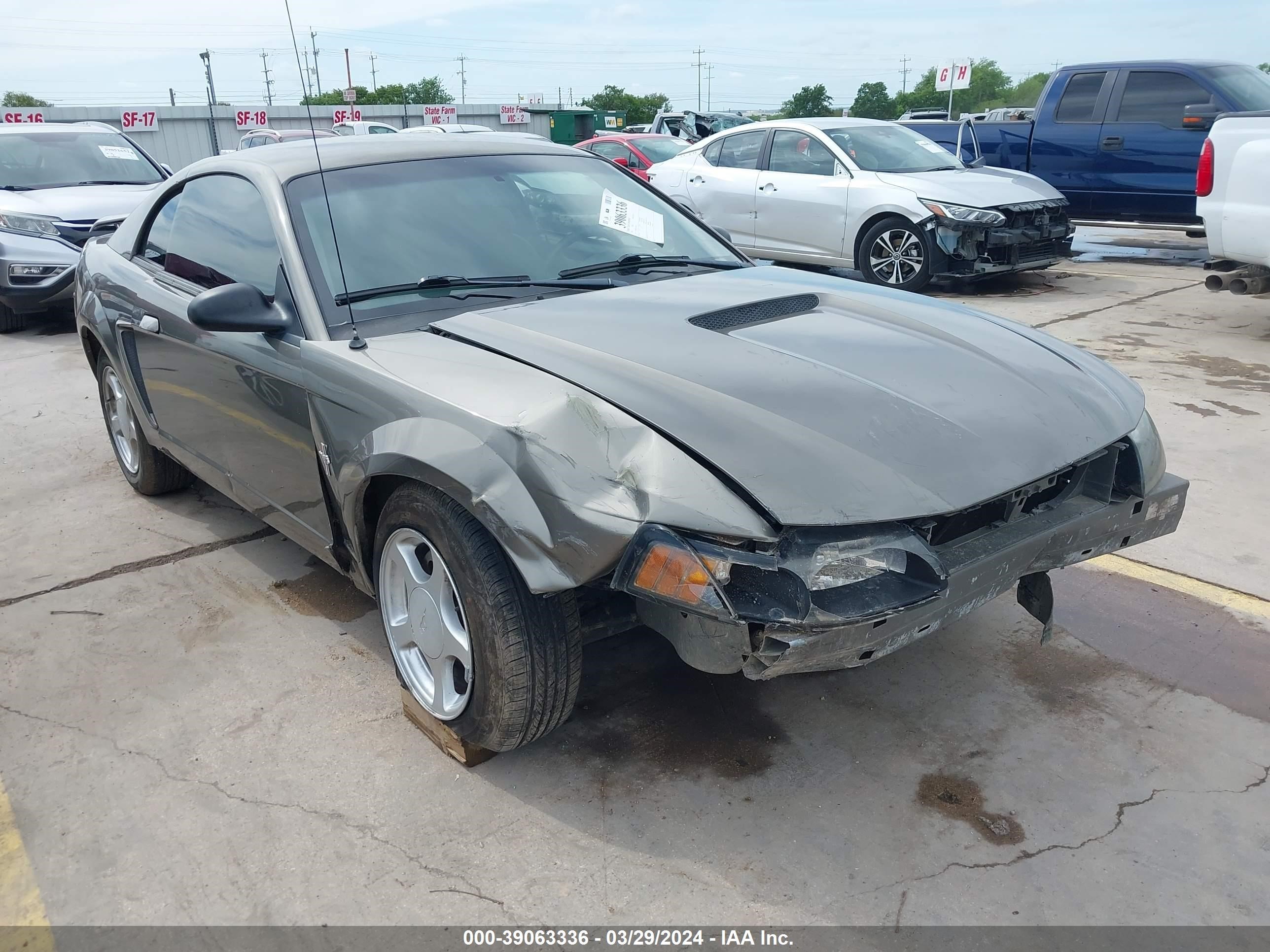 FORD MUSTANG 2001 1fafp40431f146638