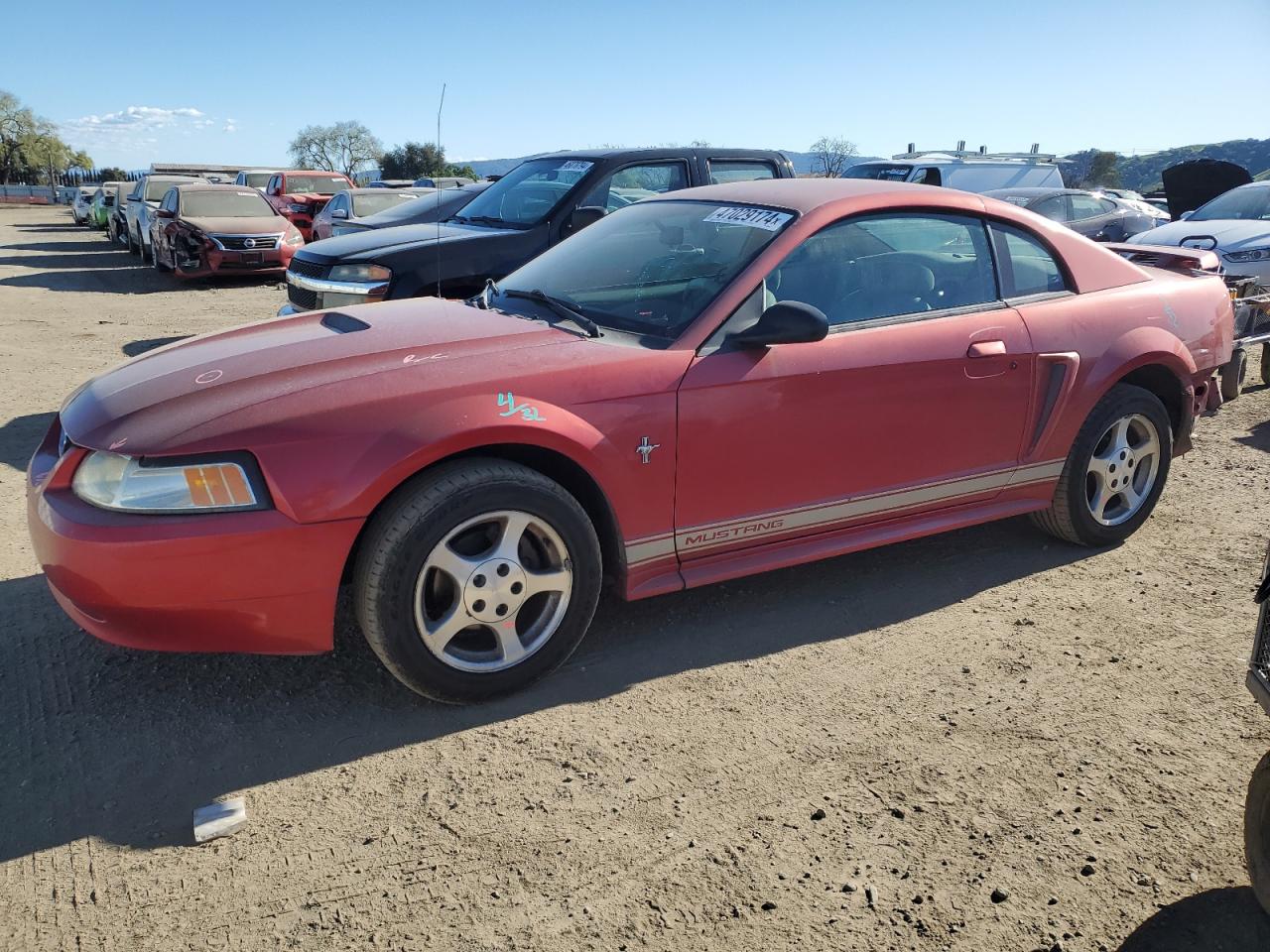 FORD MUSTANG 2002 1fafp40432f123524