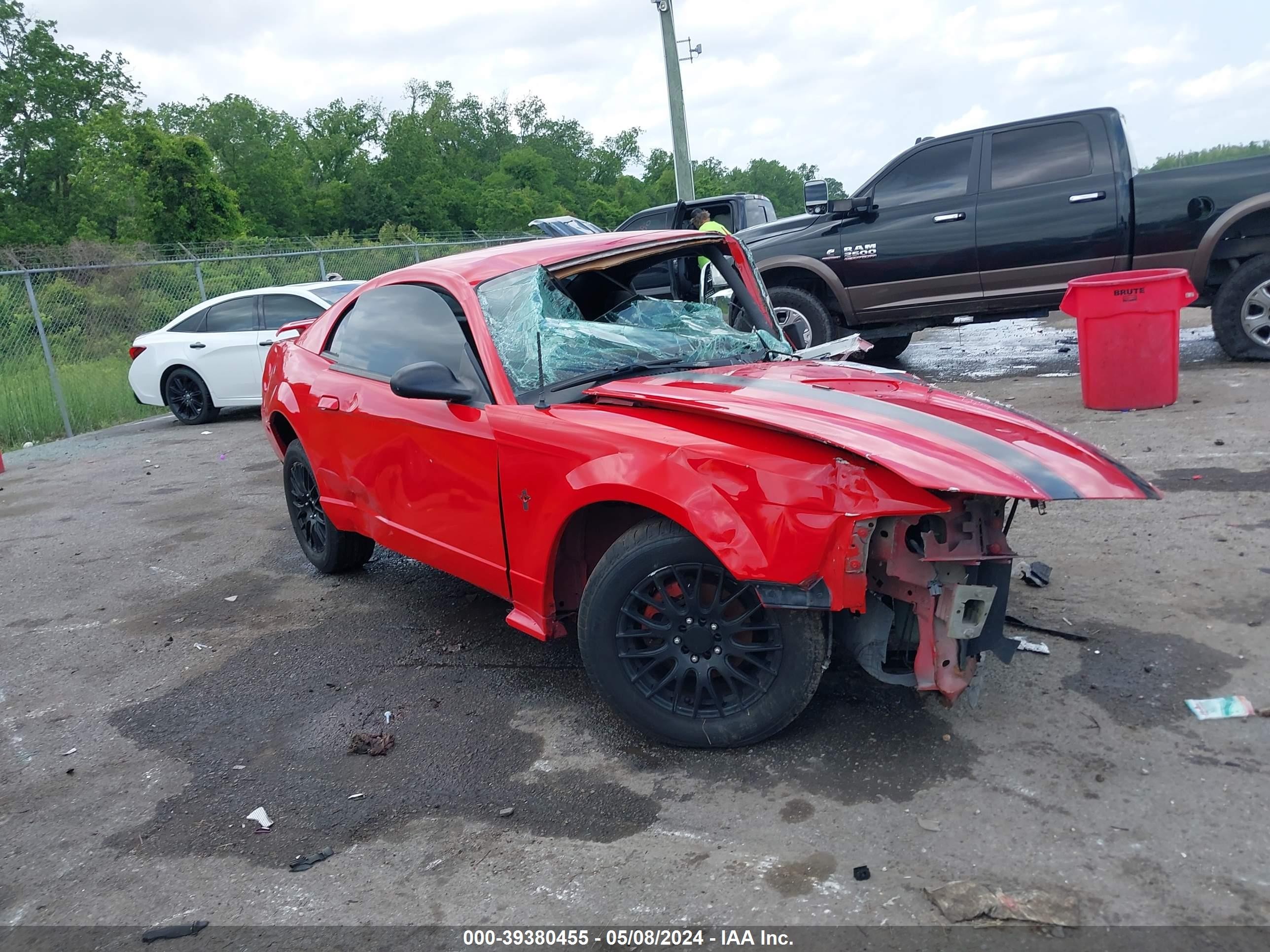 FORD MUSTANG 2002 1fafp40432f134538