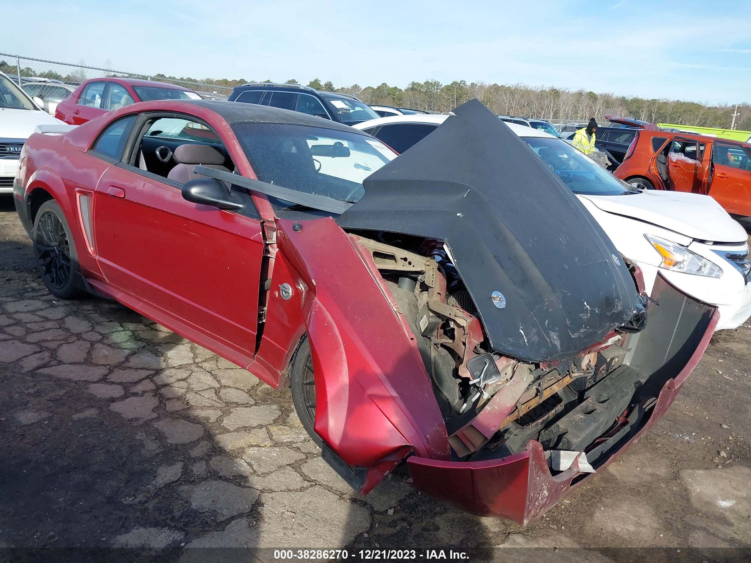 FORD MUSTANG 2004 1fafp40434f124322