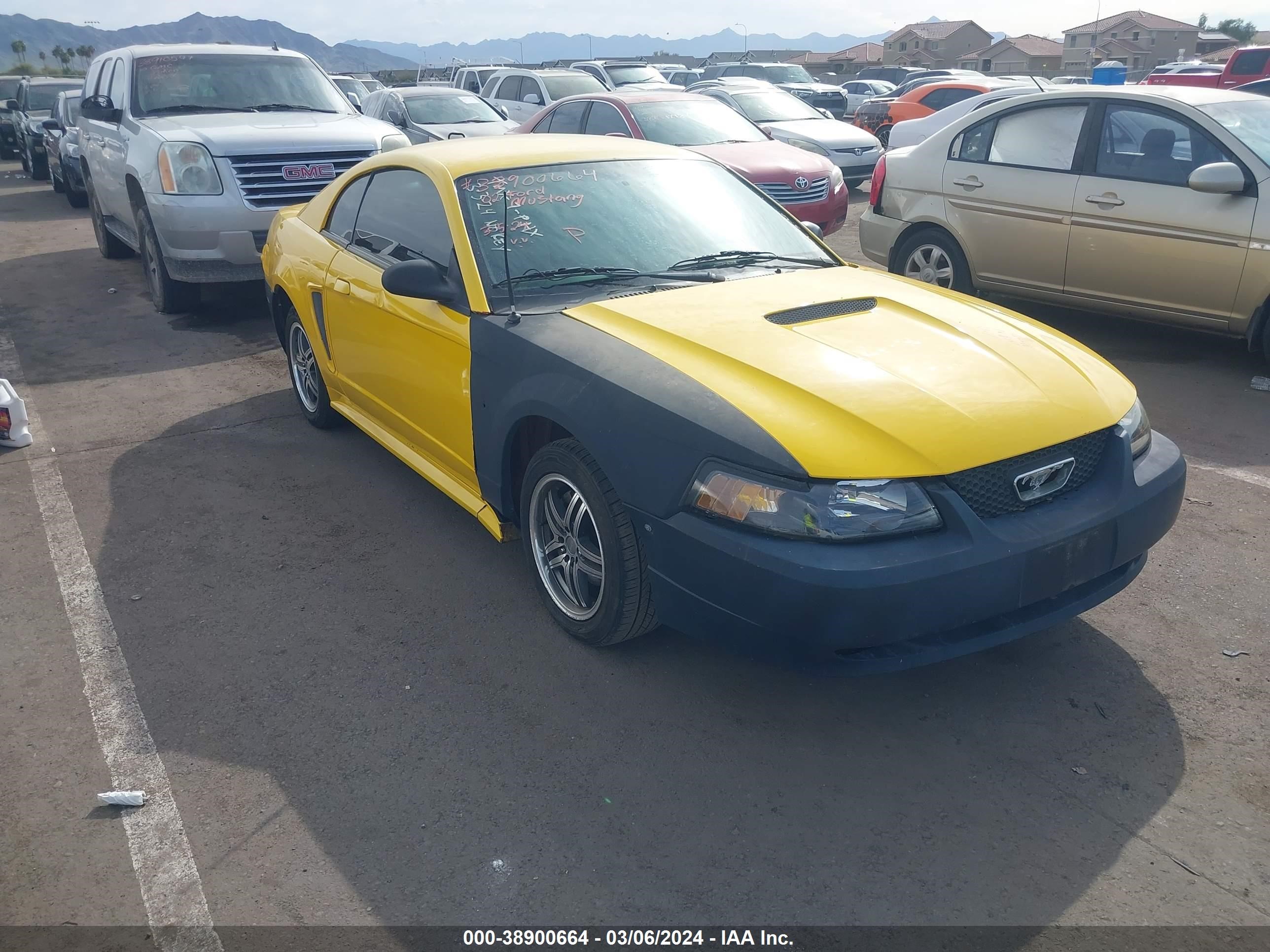 FORD MUSTANG 2002 1fafp40442f147394