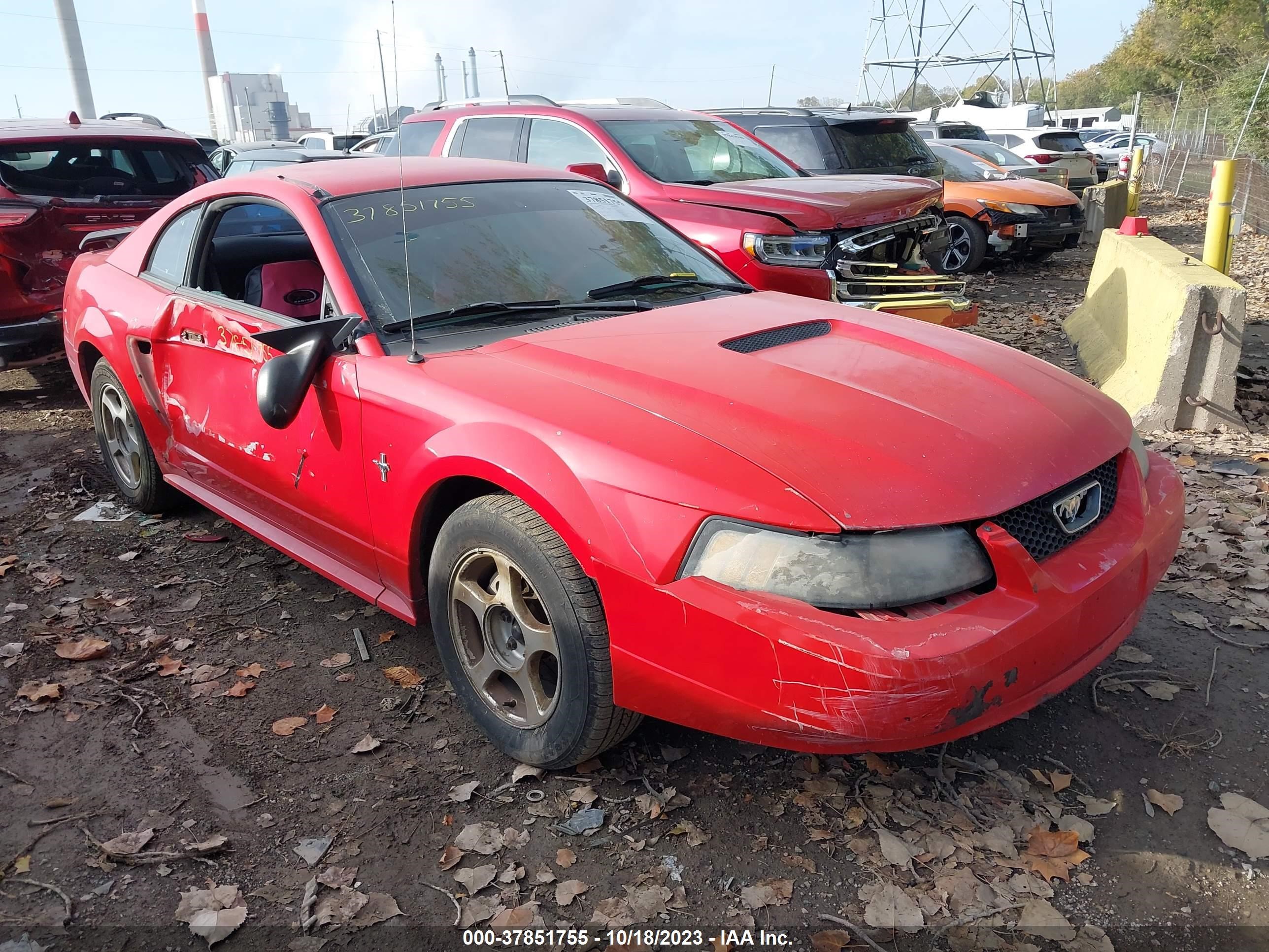 FORD MUSTANG 2002 1fafp40452f139594