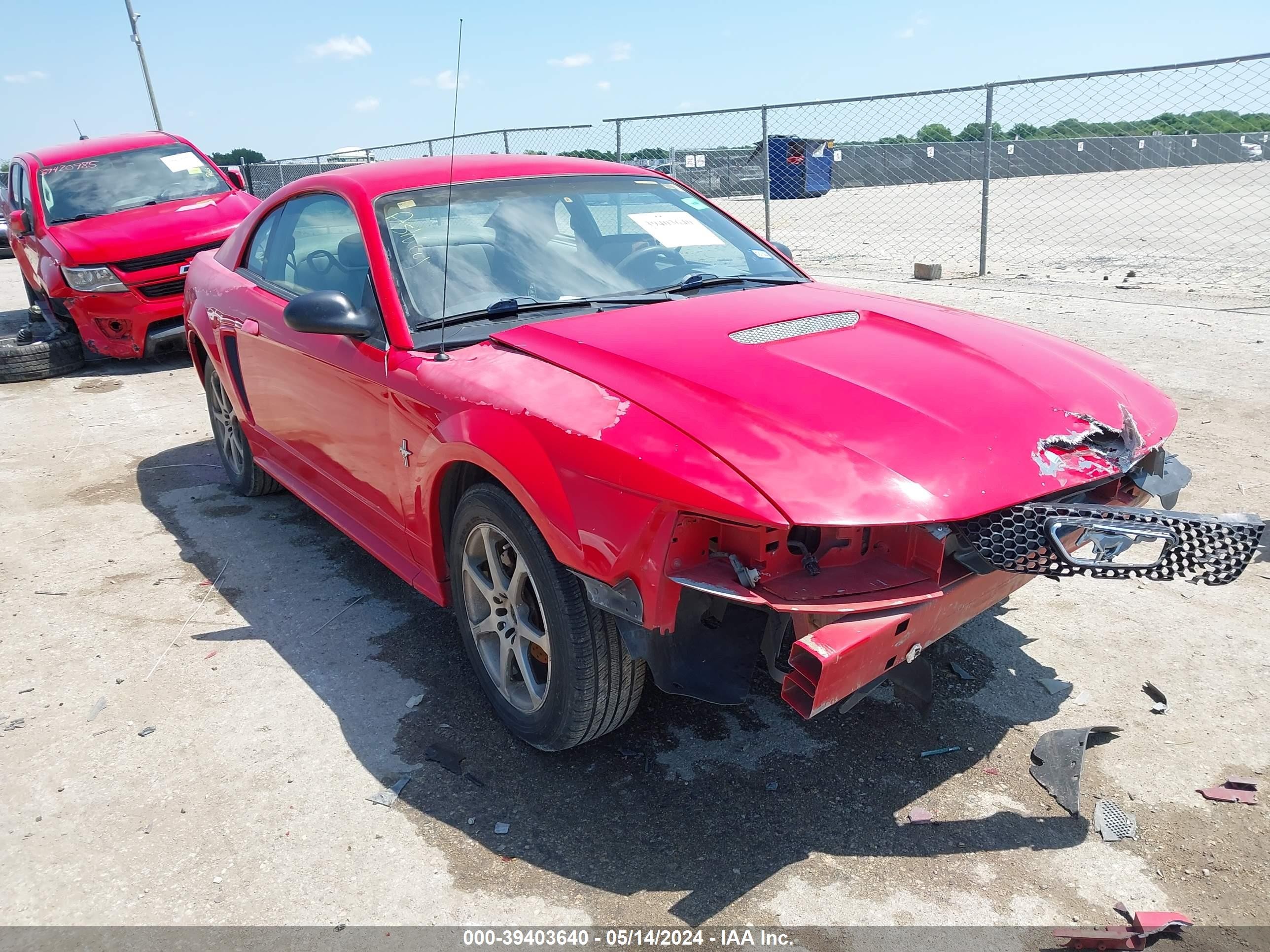 FORD MUSTANG 2002 1fafp40482f116360