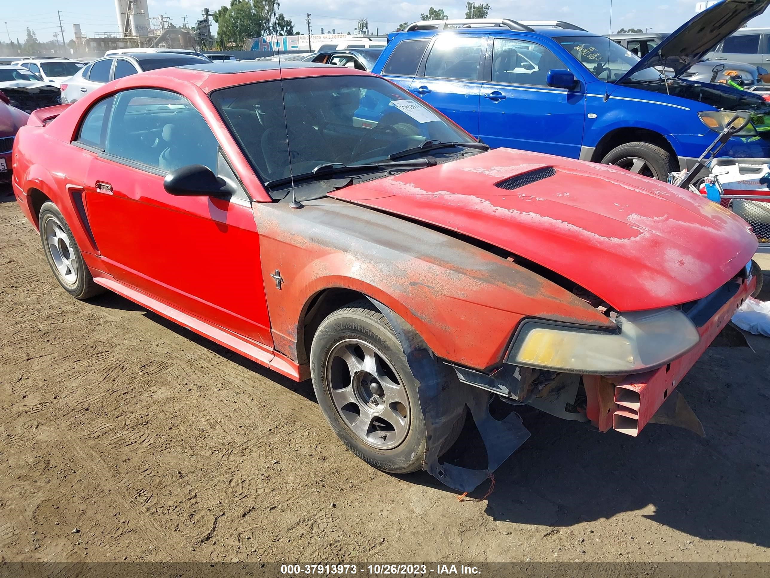 FORD MUSTANG 2000 1fafp4048yf195523