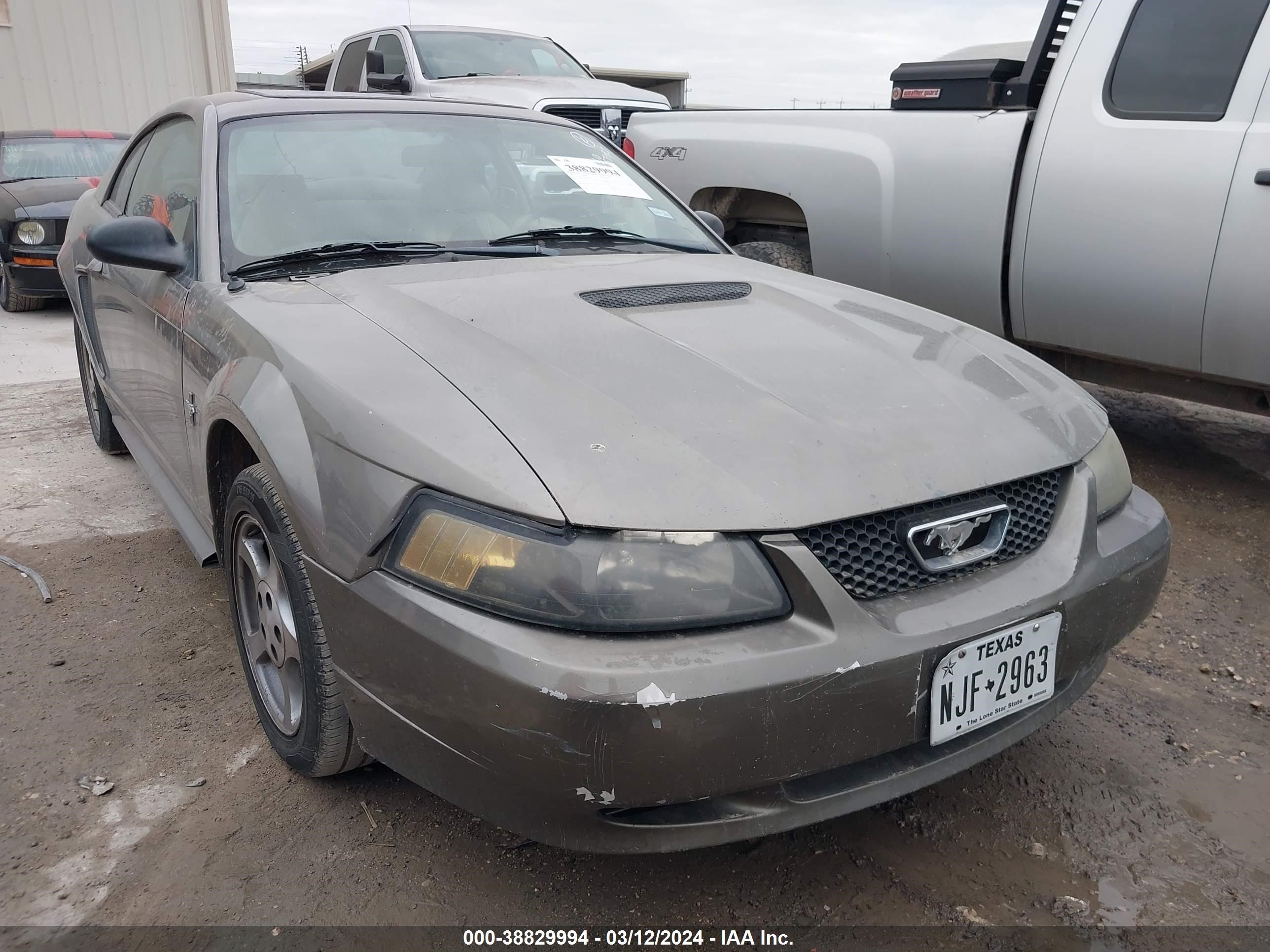 FORD MUSTANG 2002 1fafp40492f172825