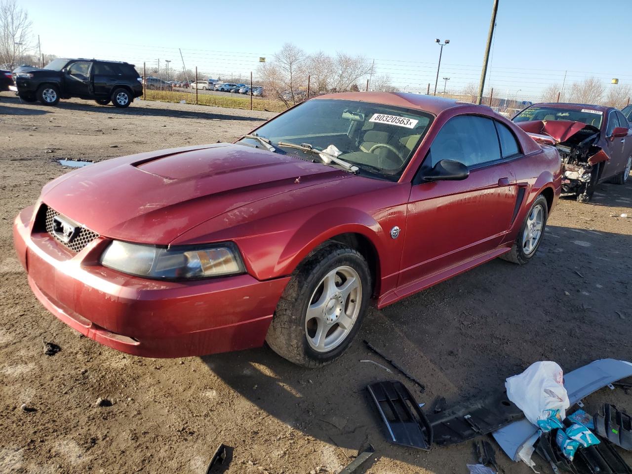 FORD MUSTANG 2004 1fafp40624f242413