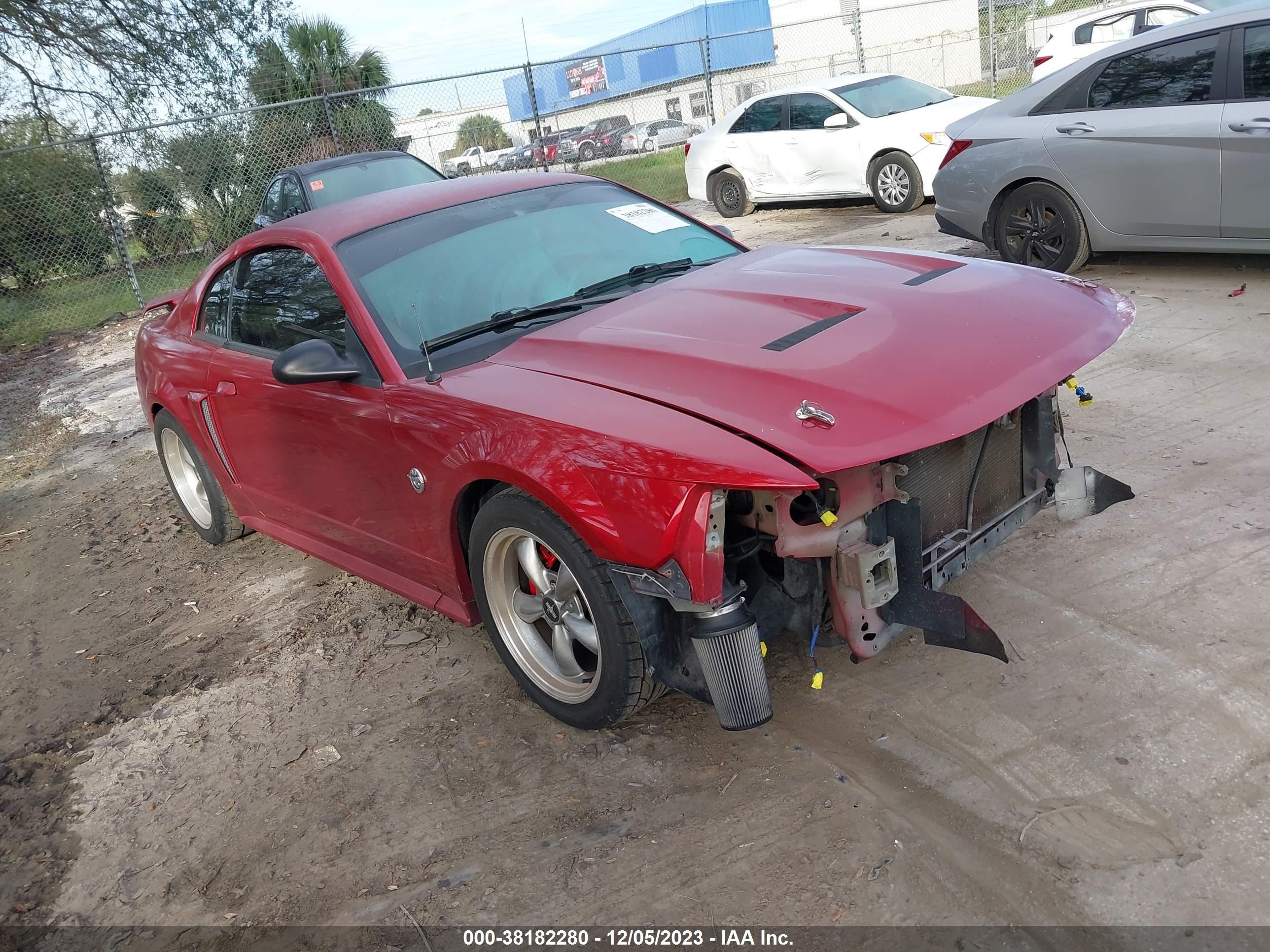 FORD MUSTANG 2004 1fafp42x74f149764